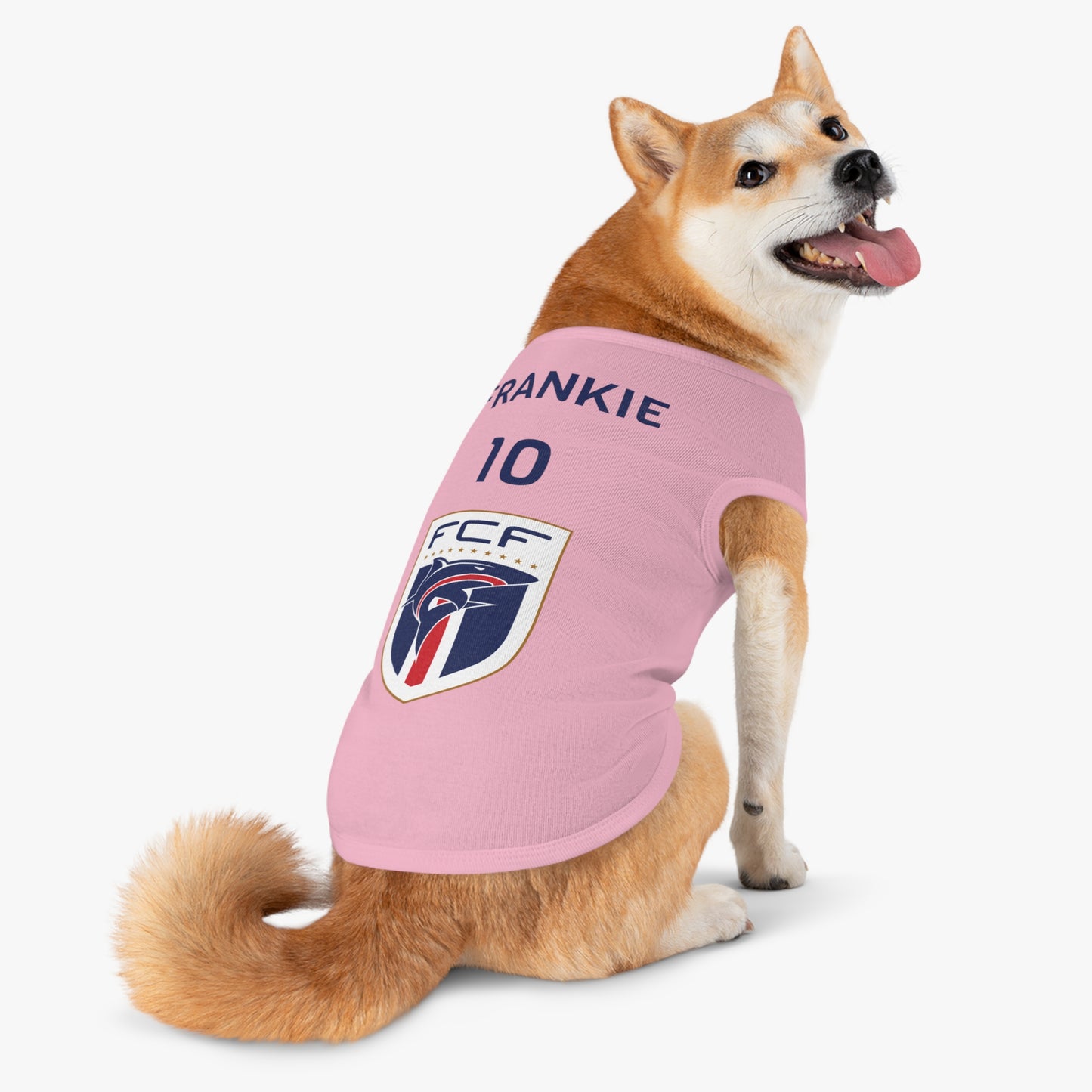 Customizable World Cup Pet Top — Team Cabo Verde