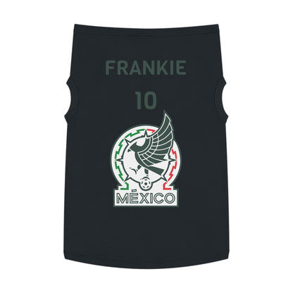 Customizable World Cup Pet Top — Team Mexico