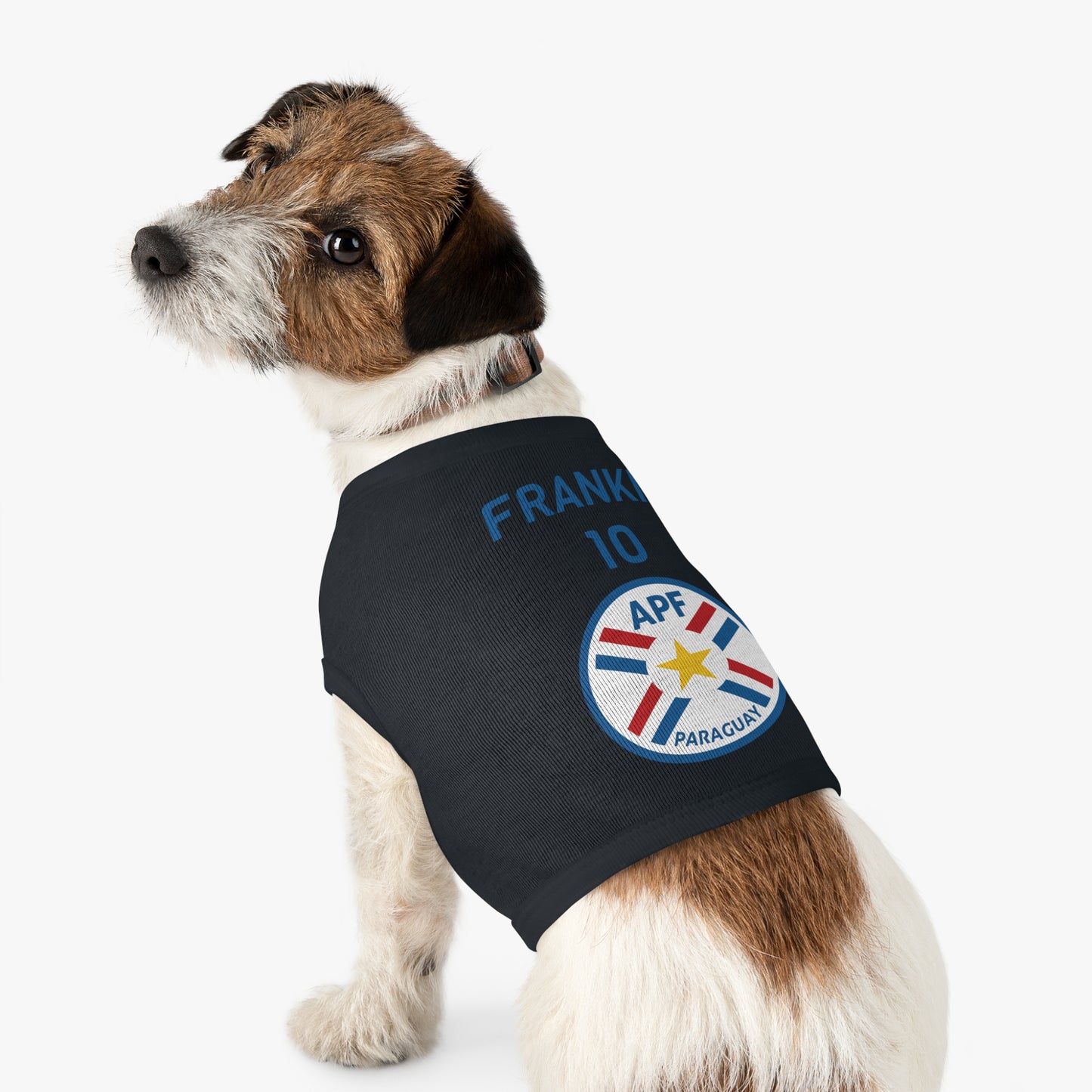 Customizable World Cup Pet Top — Team Paraguay