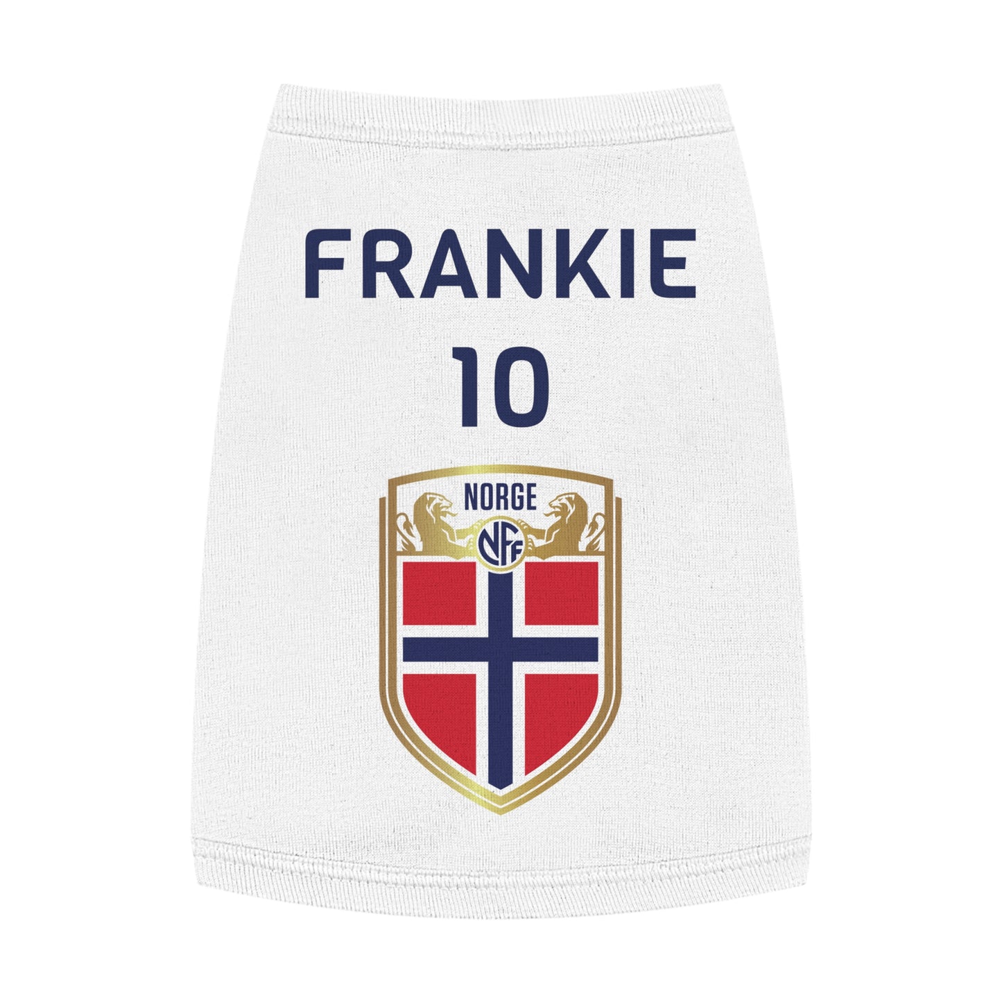 Customizable World Cup Pet Top — Team Norway