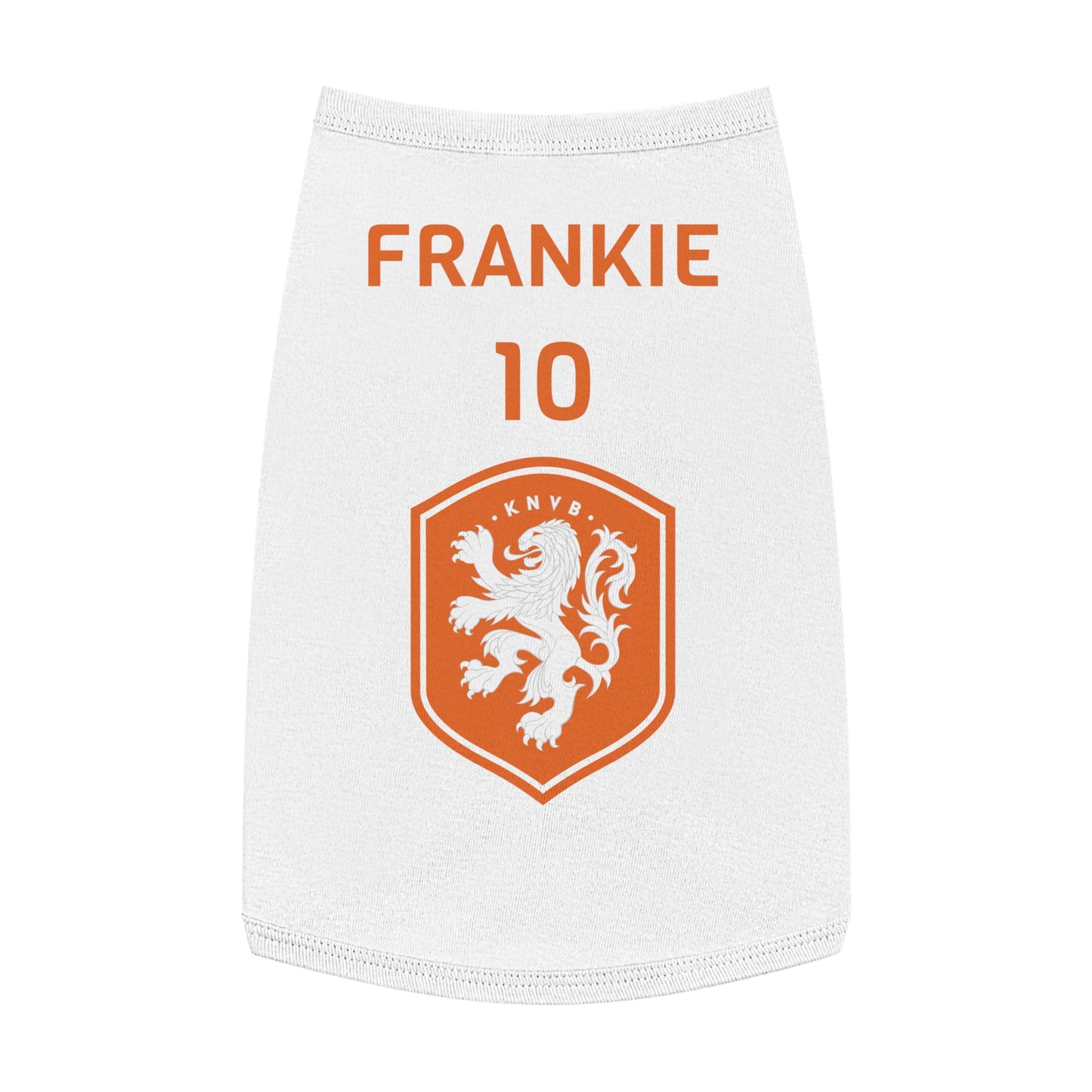 Customizable World Cup Pet Top — Team Netherlands