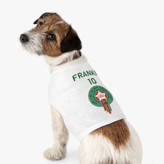 Customizable World Cup Pet Top — Team Morocco