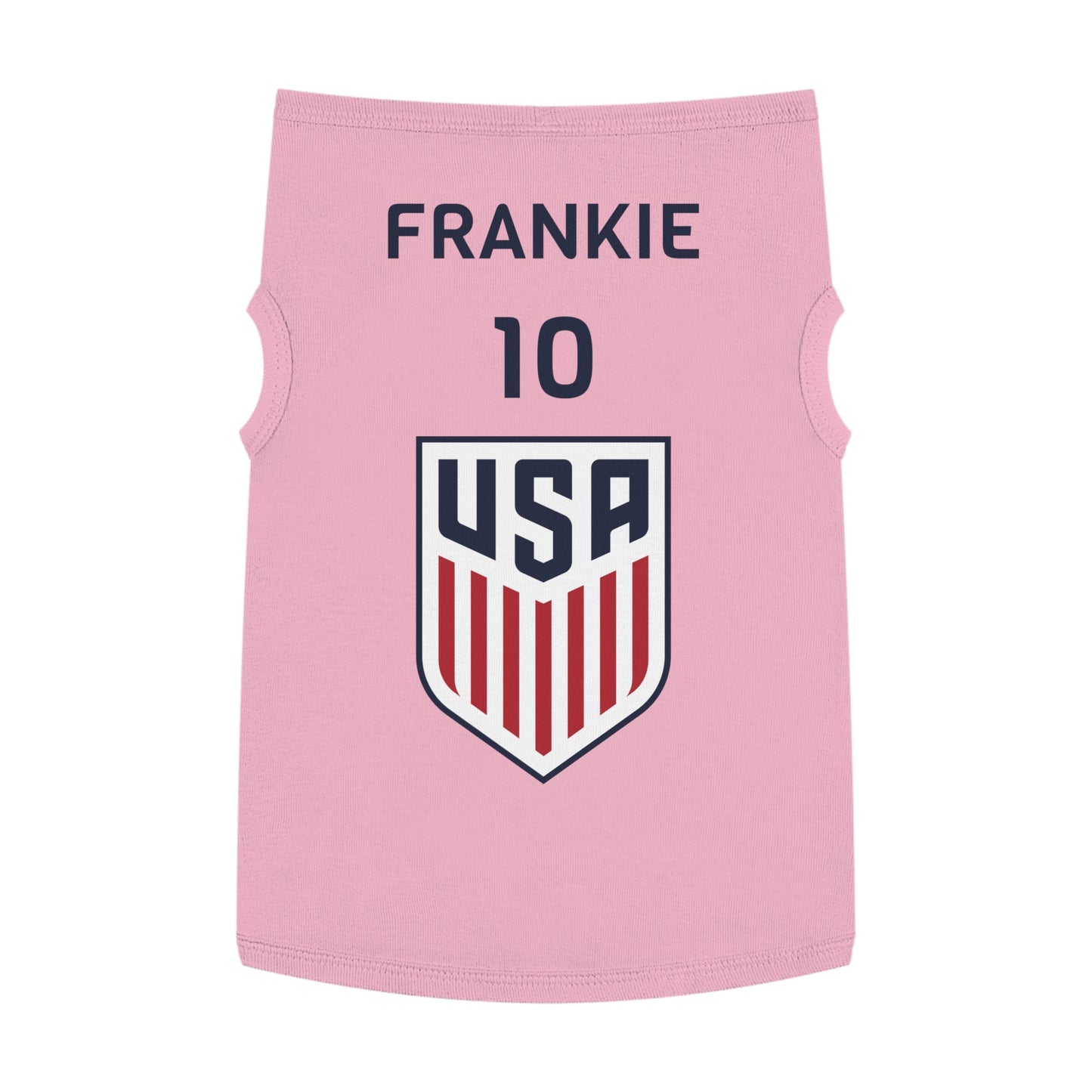 Customizable World Cup Pet Top — Team USA