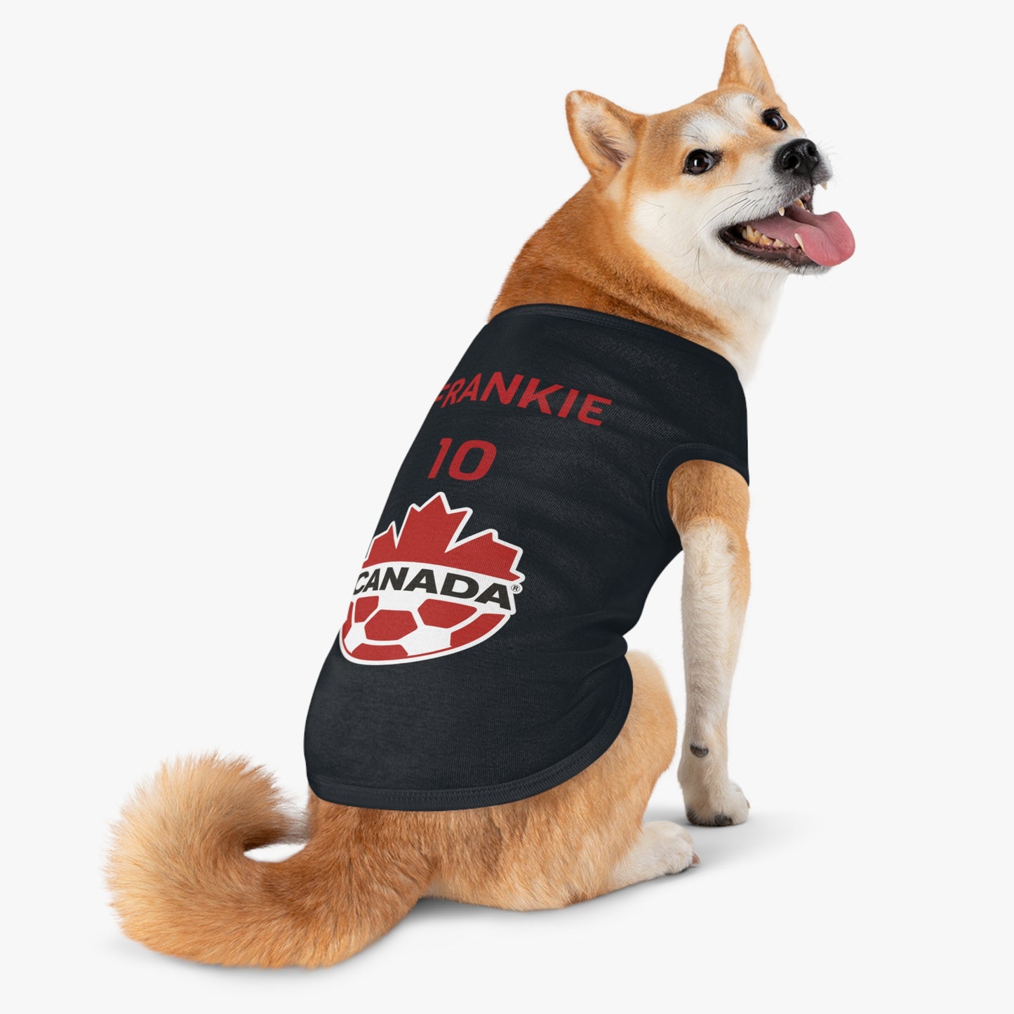 Customizable World Cup Pet Top — Team Canada
