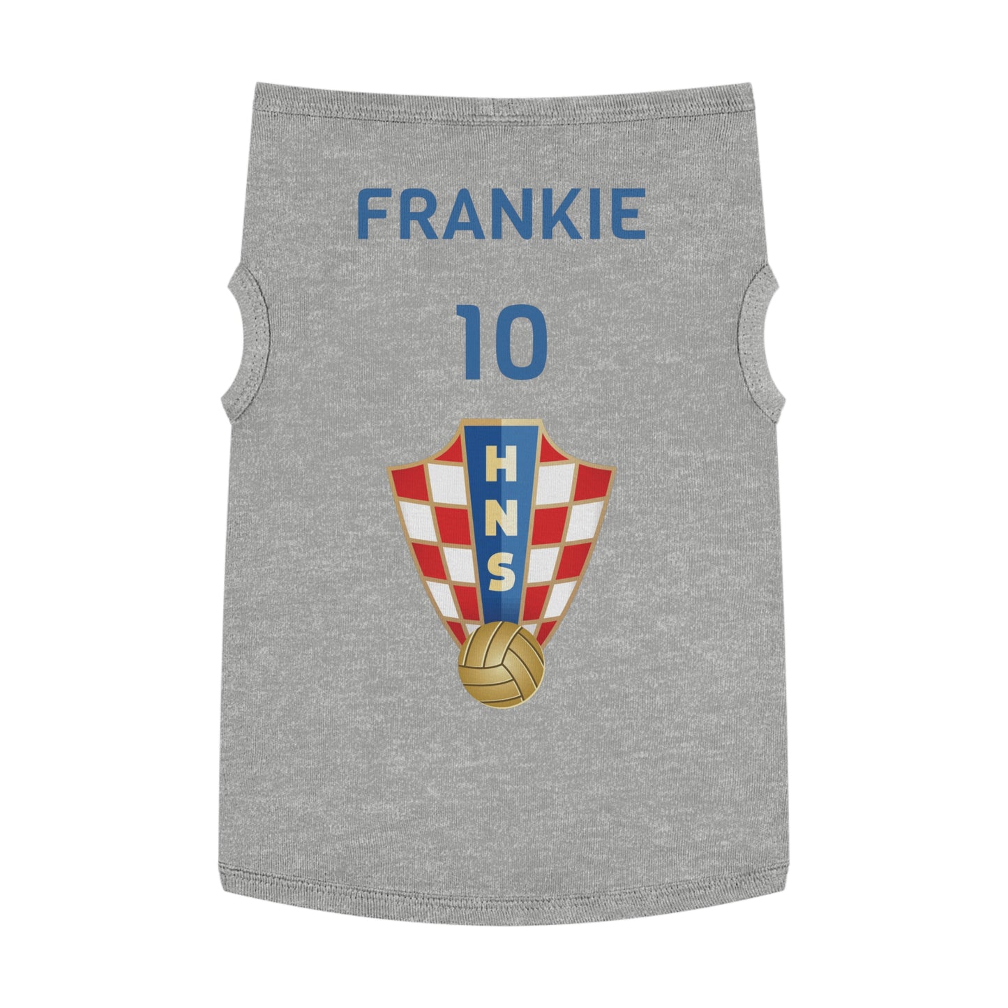 Customizable World Cup Pet Top — Team Croatia