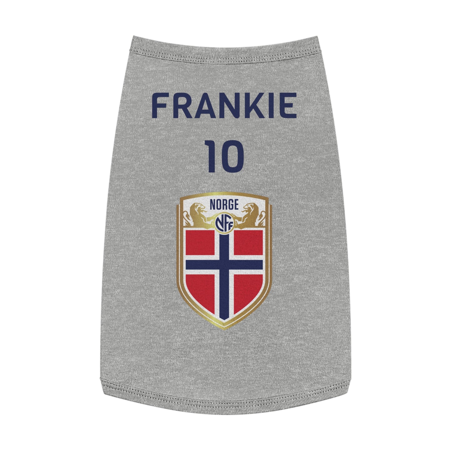 Customizable World Cup Pet Top — Team Norway