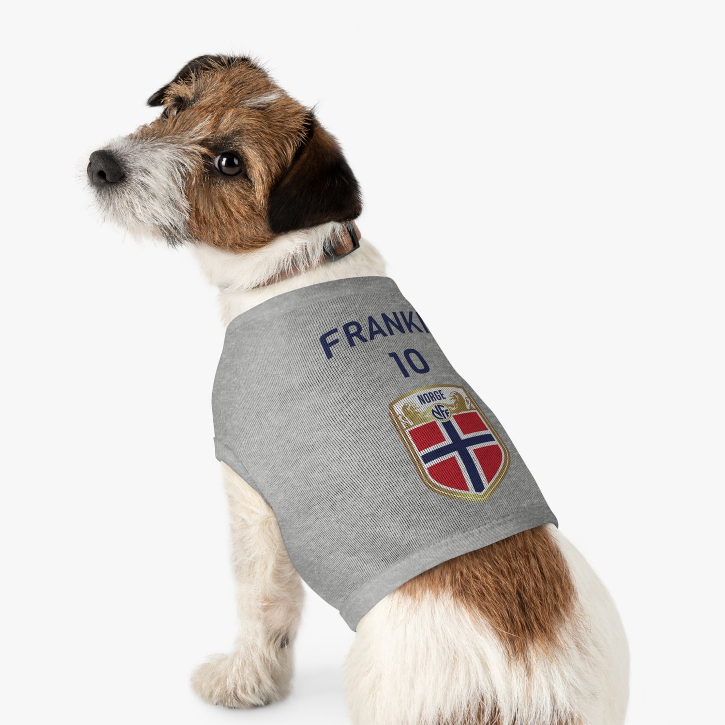 Customizable World Cup Pet Top — Team Norway