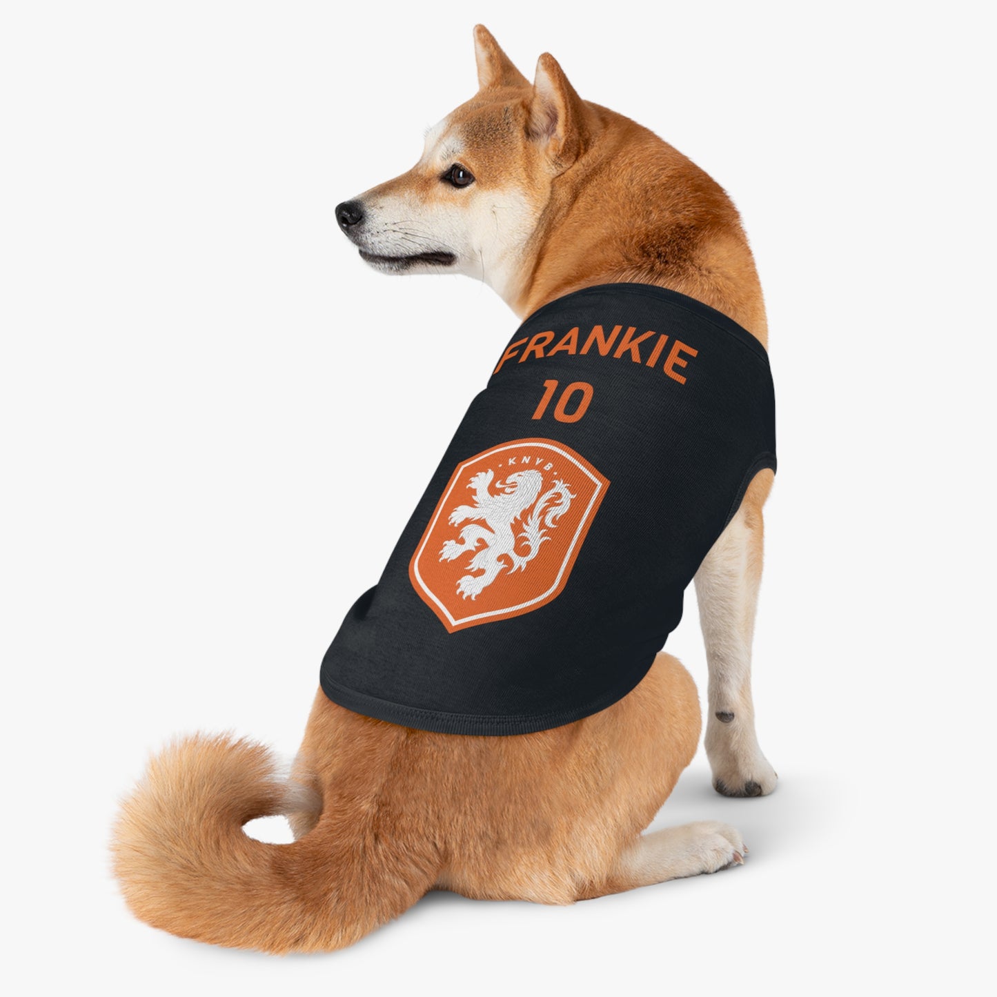 Customizable World Cup Pet Top — Team Netherlands