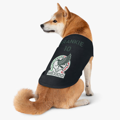 Customizable World Cup Pet Top — Team Mexico