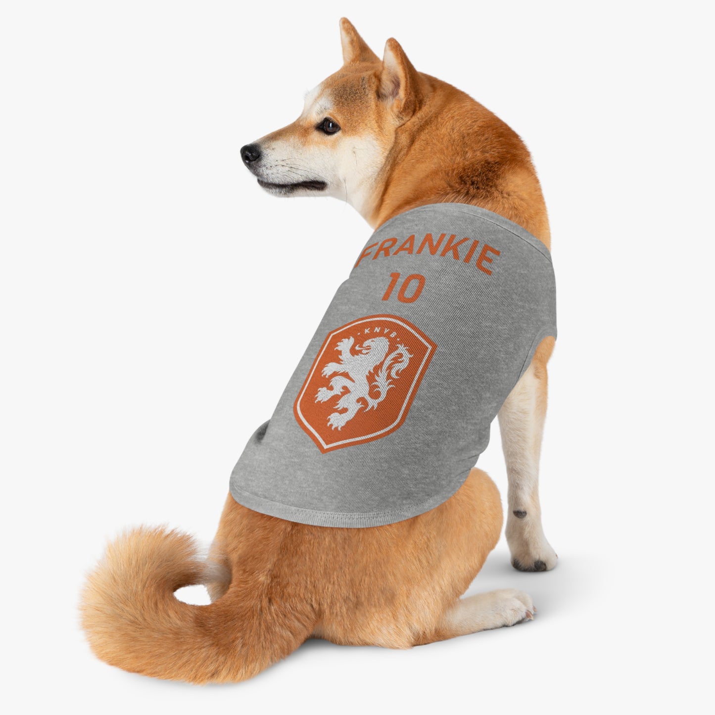 Customizable World Cup Pet Top — Team Netherlands