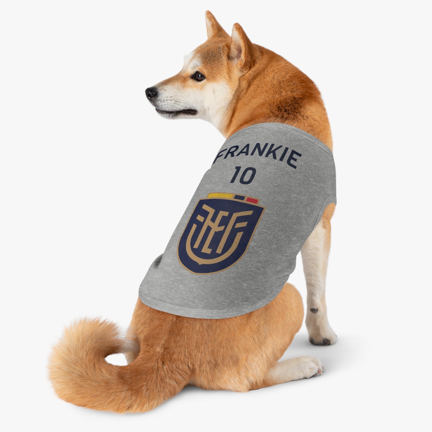 Customizable World Cup Pet Top — Team Ecuador