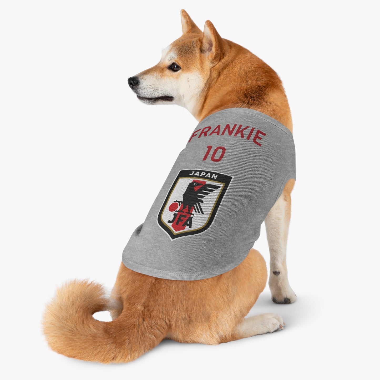 Customizable World Cup Pet Top — Team Japan