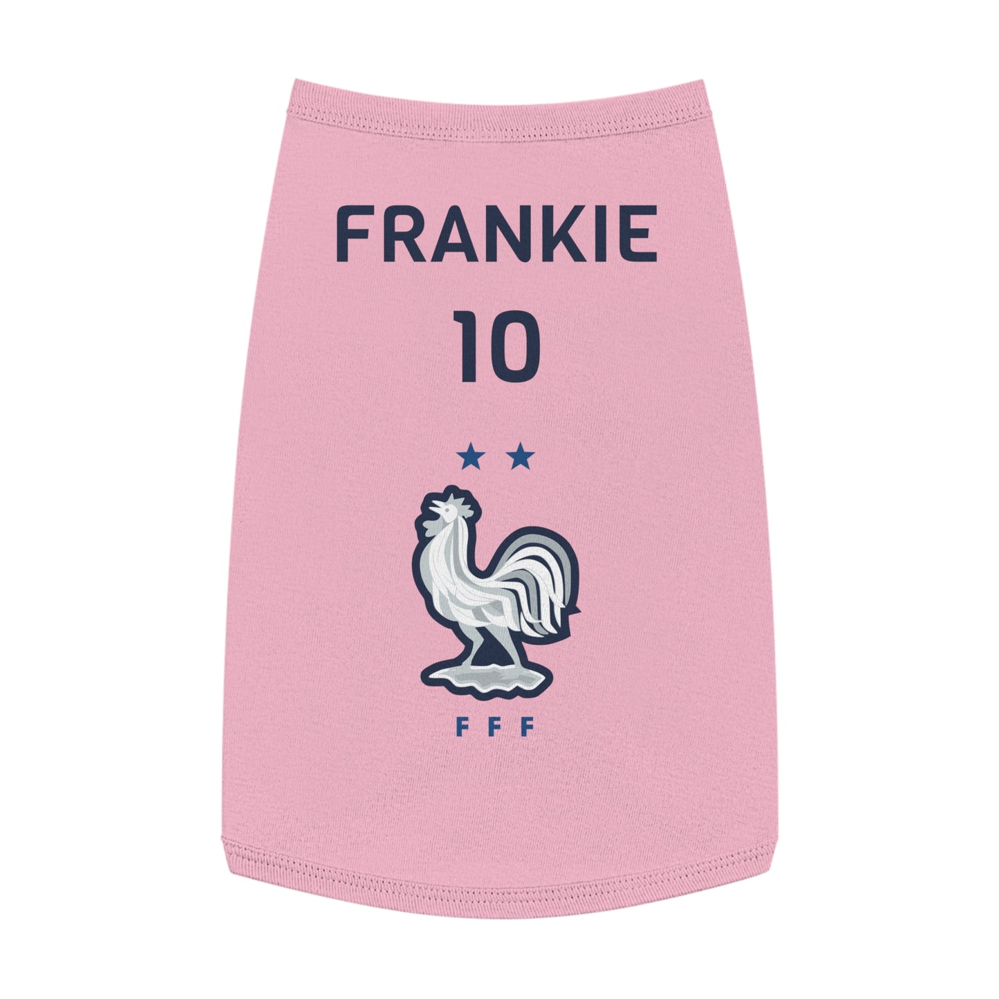 Customizable World Cup Pet Top — Team France