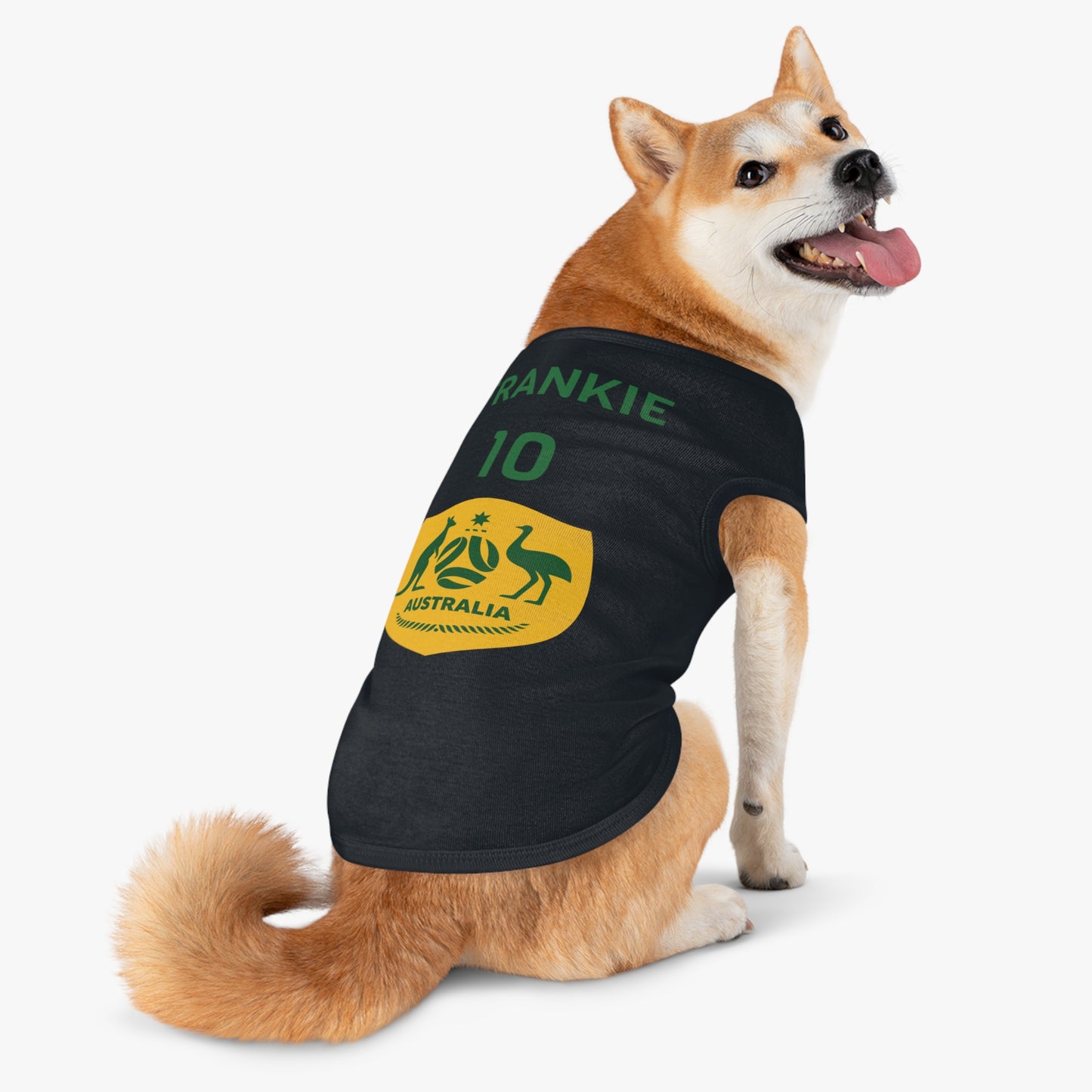 Customizable World Cup Pet Top — Team Australia