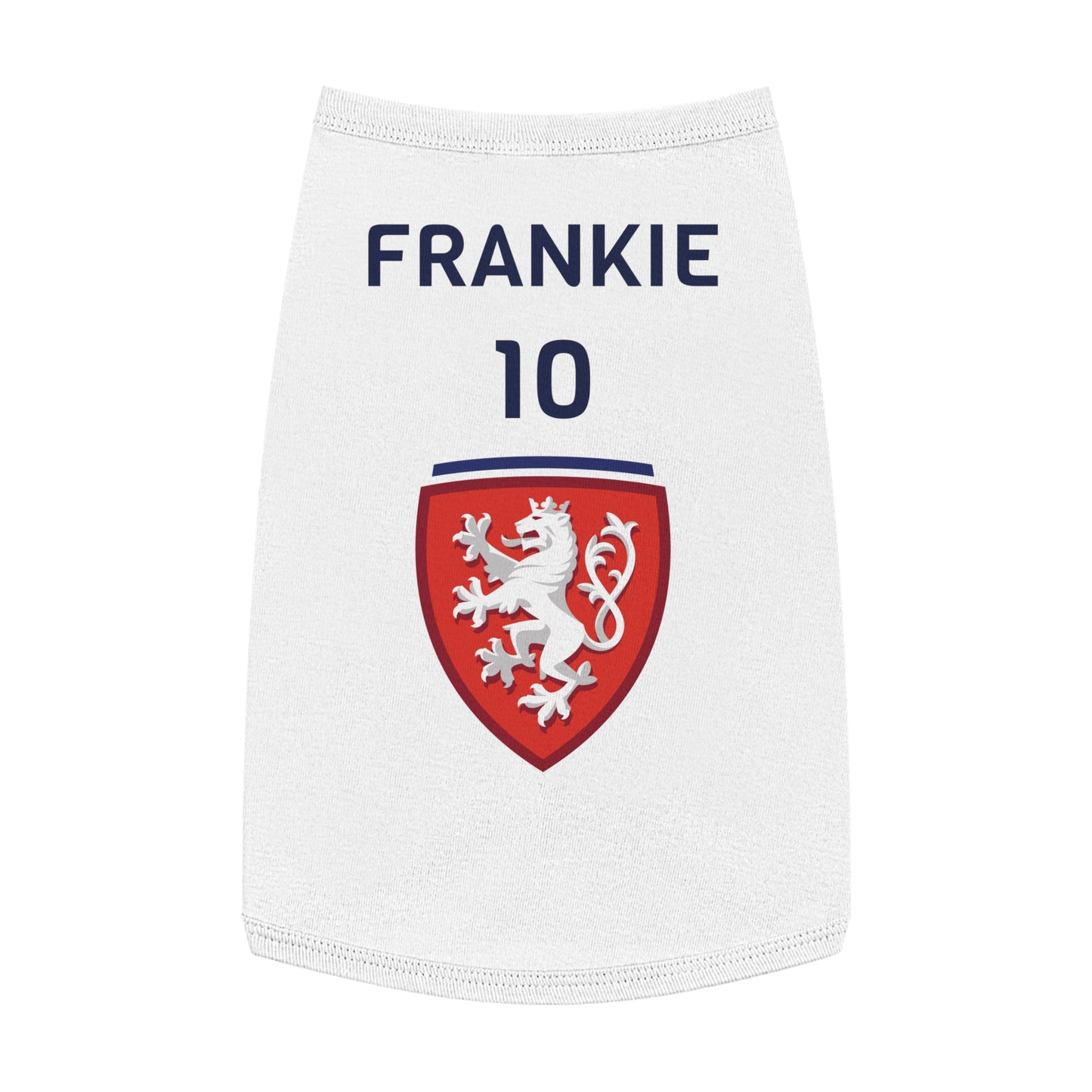 Customizable World Cup Pet Top — Team Czech