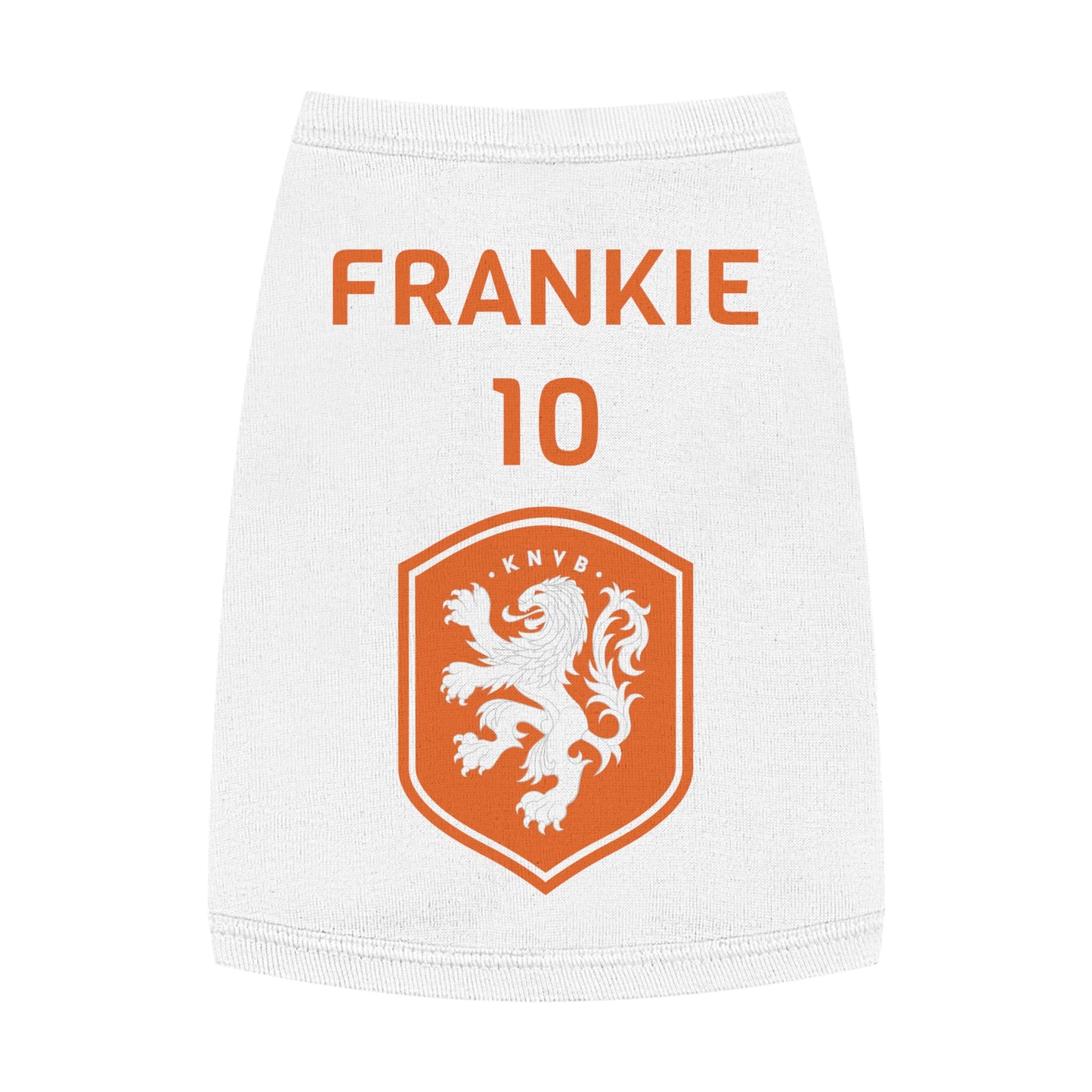 Customizable World Cup Pet Top — Team Netherlands
