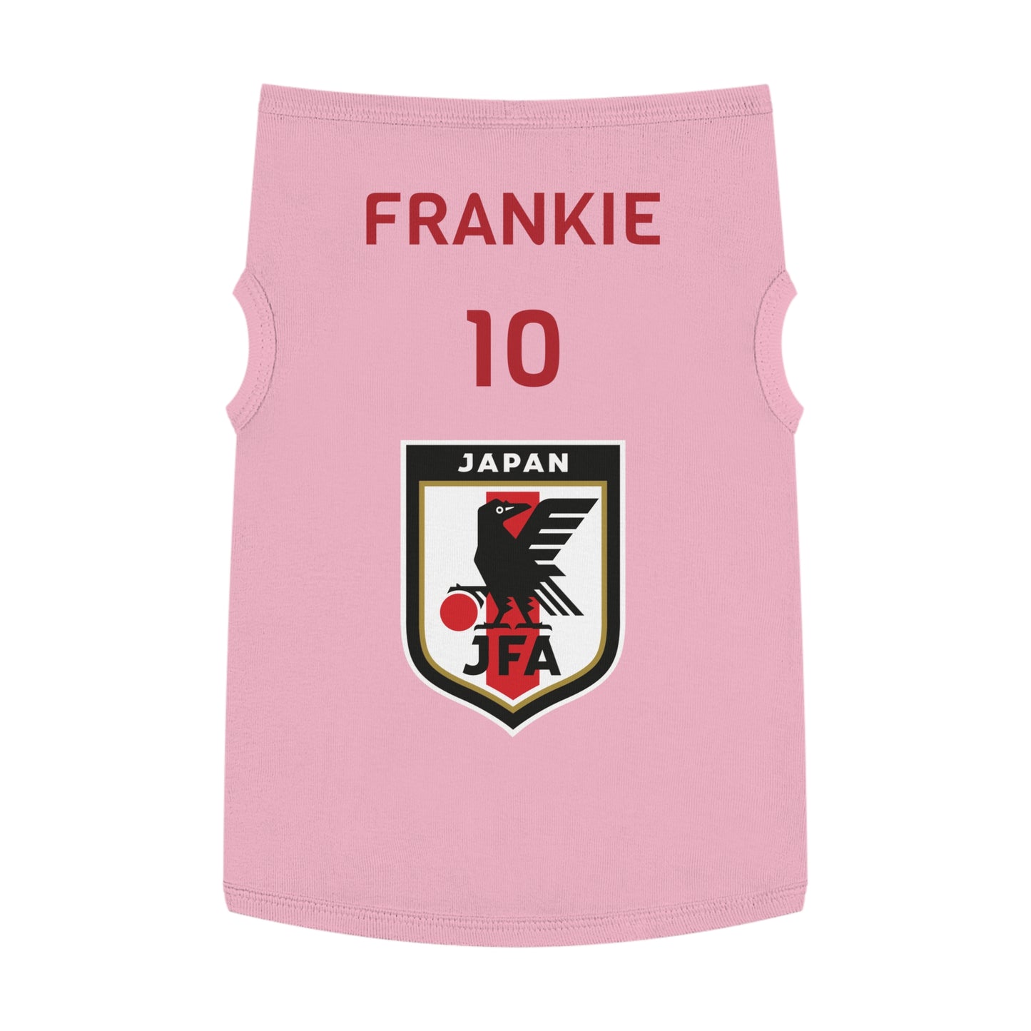 Customizable World Cup Pet Top — Team Japan