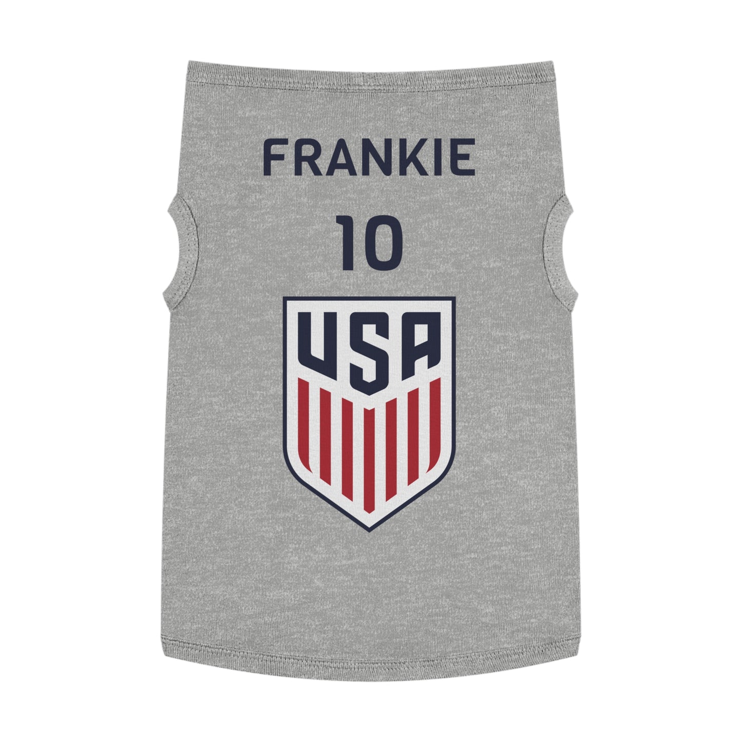 Customizable World Cup Pet Top — Team USA