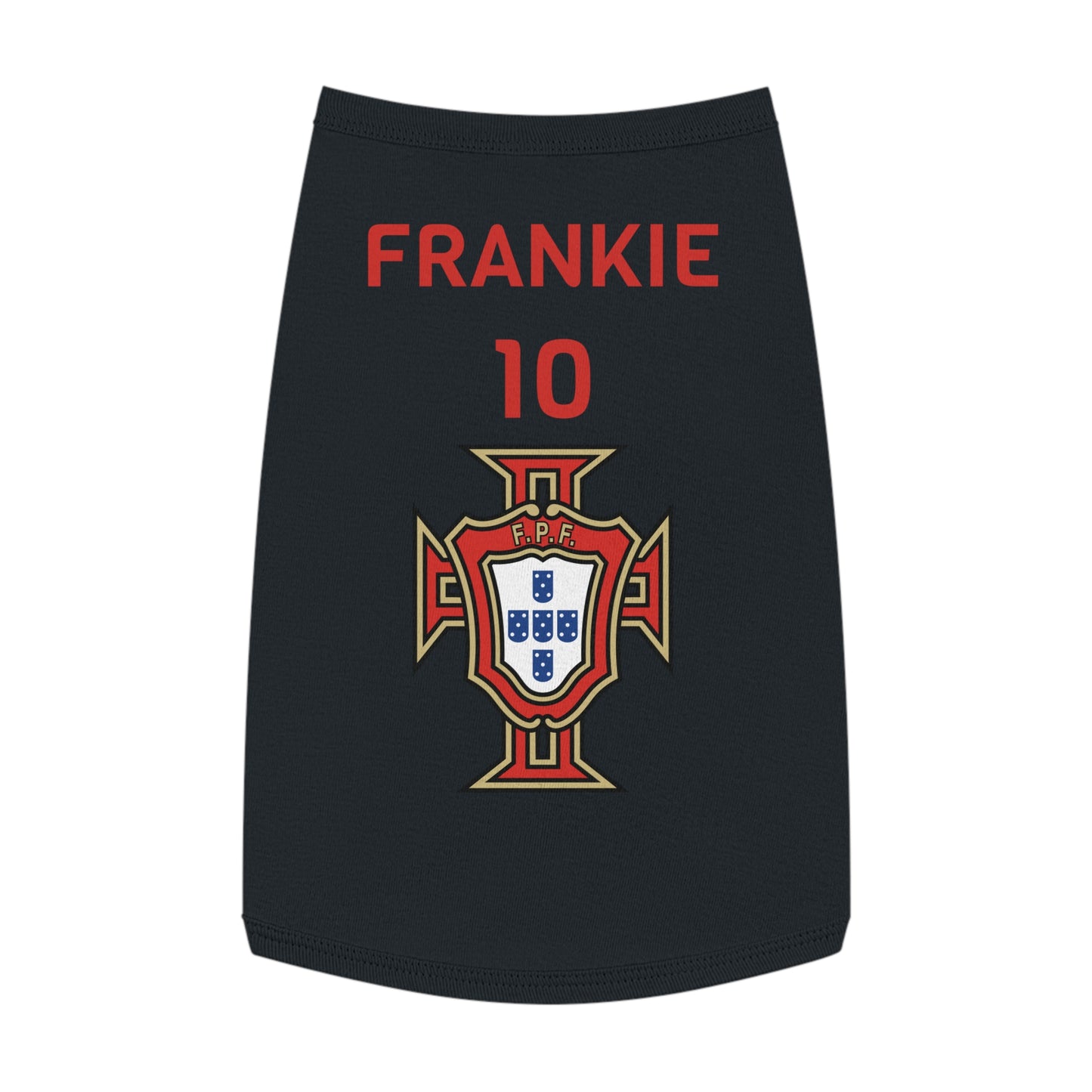 Customizable World Cup Pet Top — Team Portugal