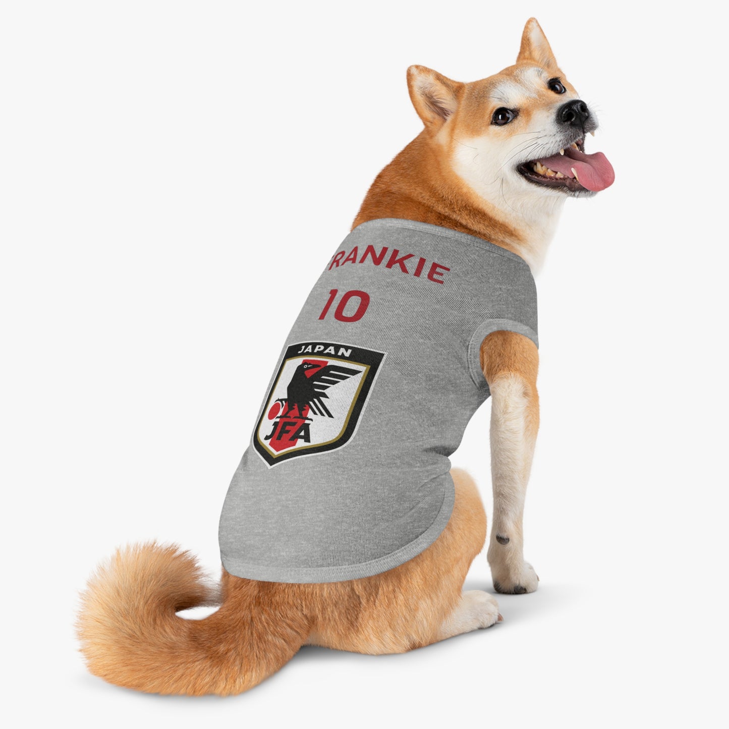 Customizable World Cup Pet Top — Team Japan