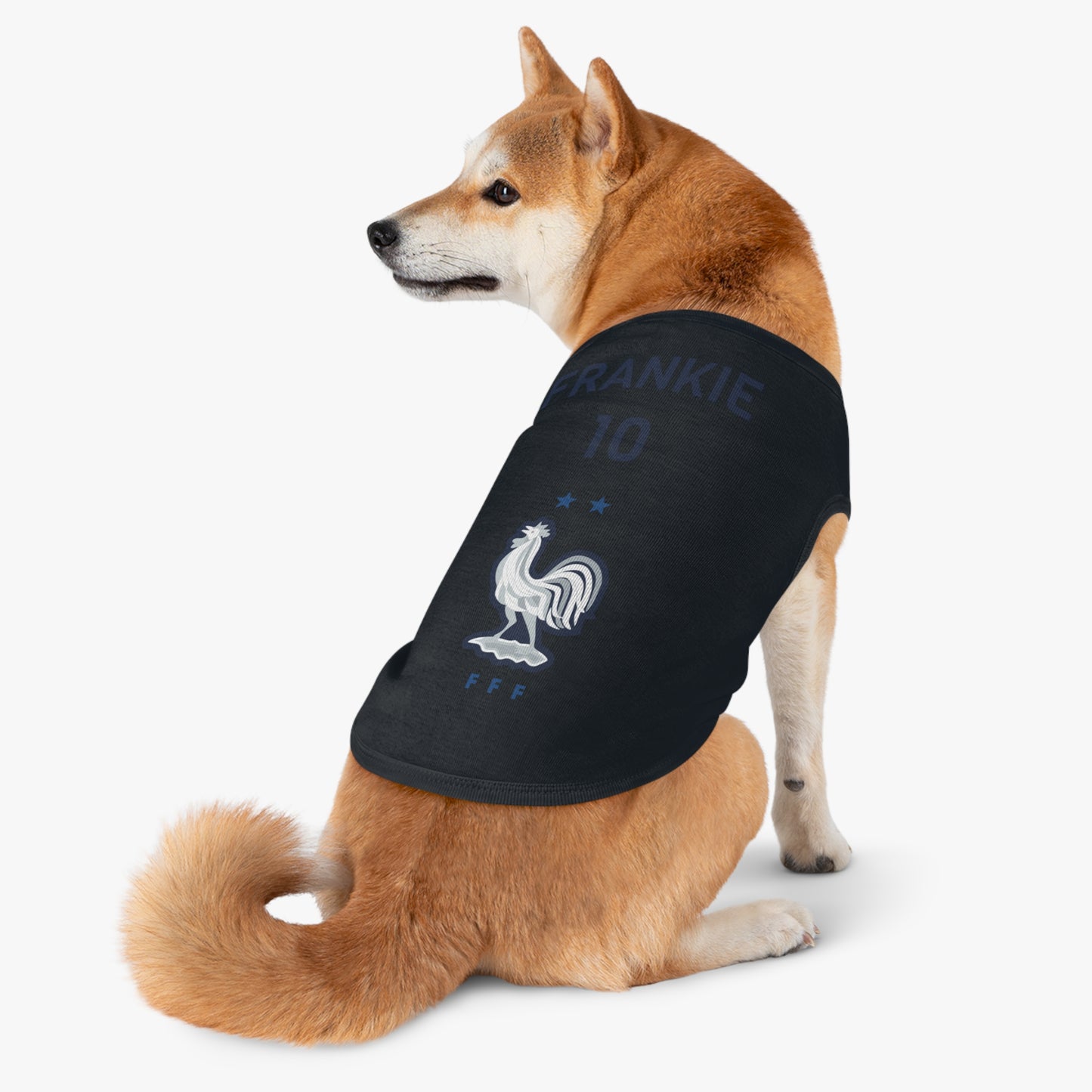 Customizable World Cup Pet Top — Team France