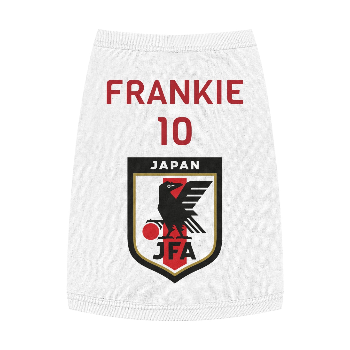 Customizable World Cup Pet Top — Team Japan
