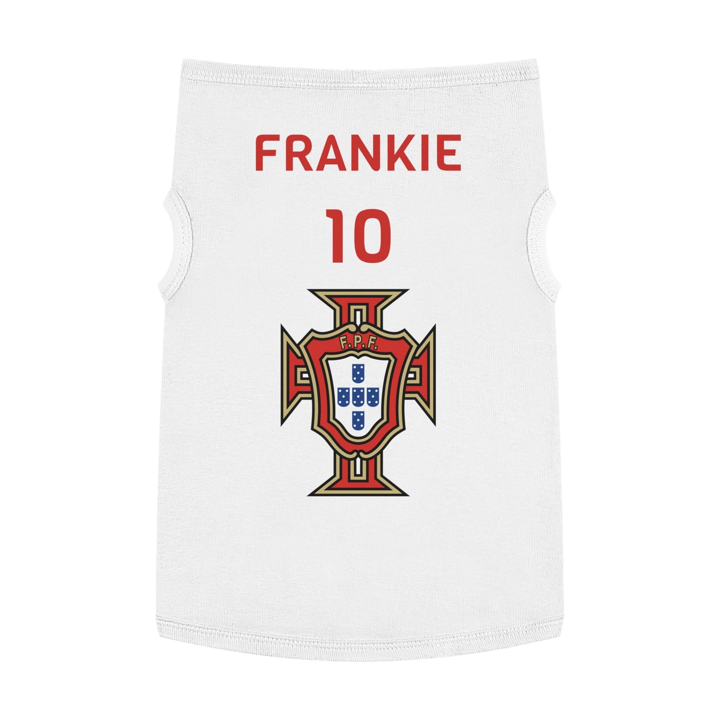 Customizable World Cup Pet Top — Team Portugal