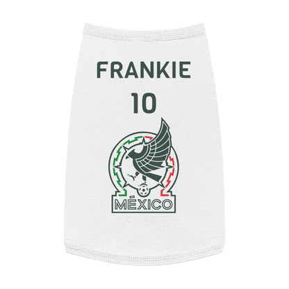 Customizable World Cup Pet Top — Team Mexico