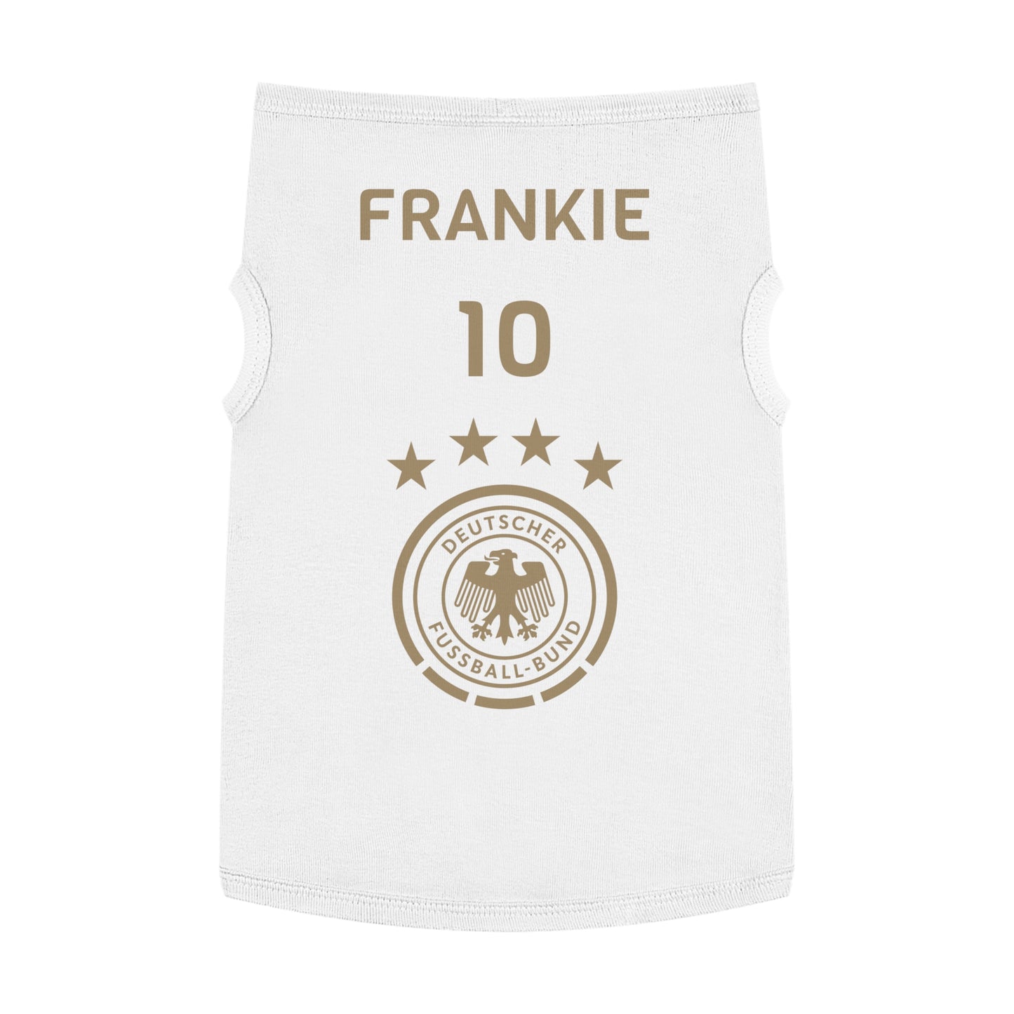 Customizable World Cup Pet Top — Team Germany