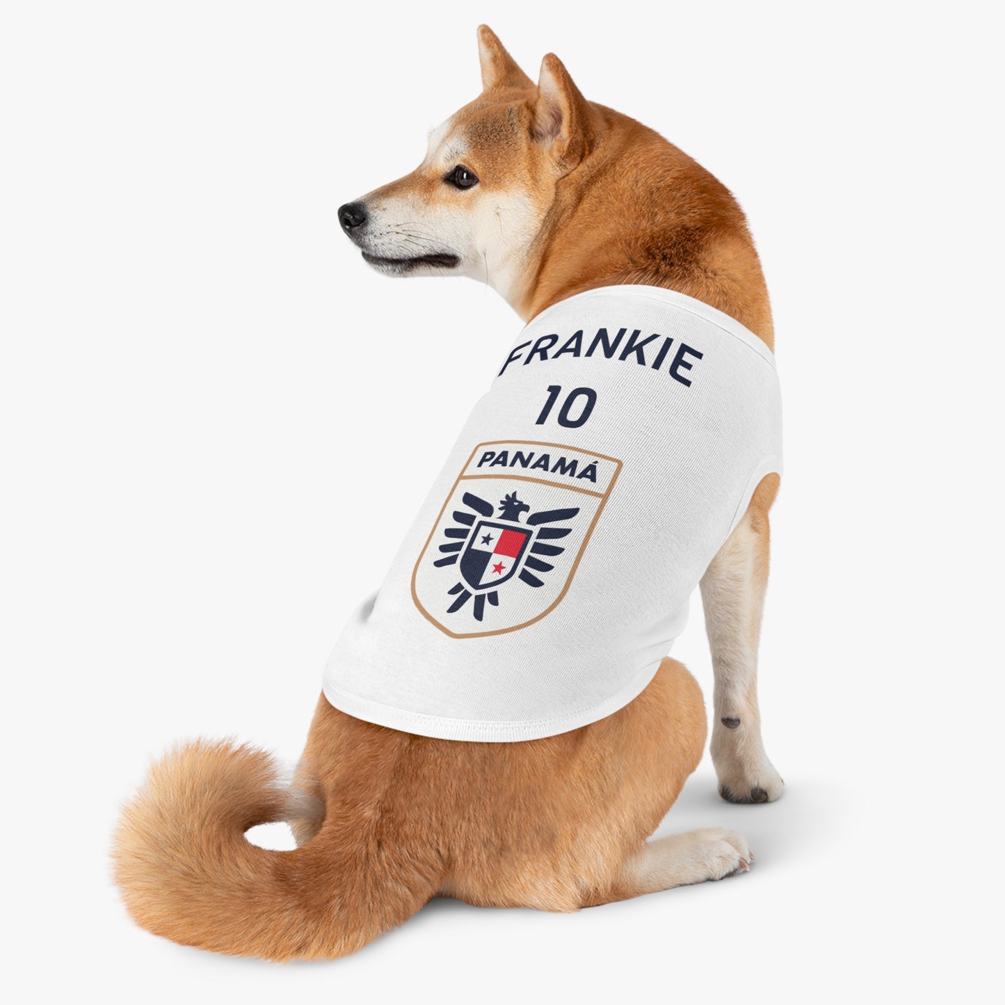 Customizable World Cup Pet Top — Team Panama
