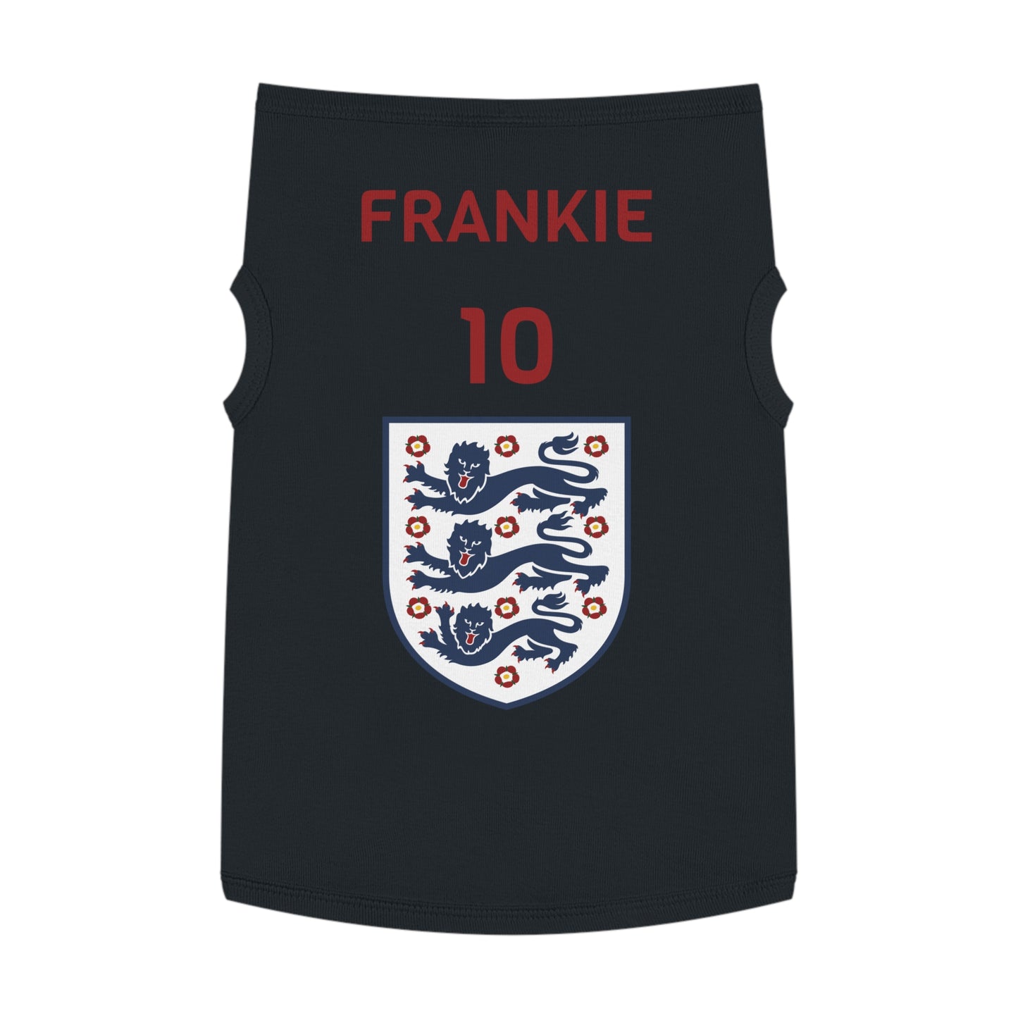 Customizable World Cup Pet Top — Team England
