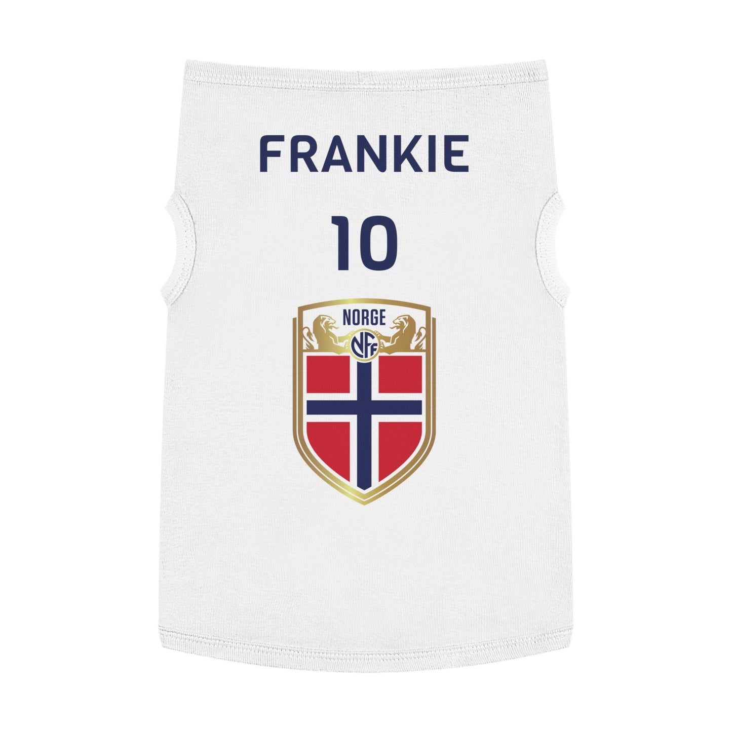 Customizable World Cup Pet Top — Team Norway
