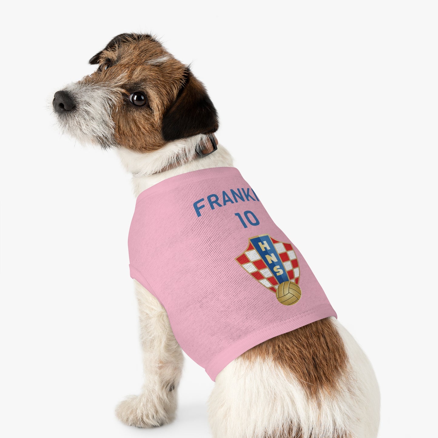 Customizable World Cup Pet Top — Team Croatia