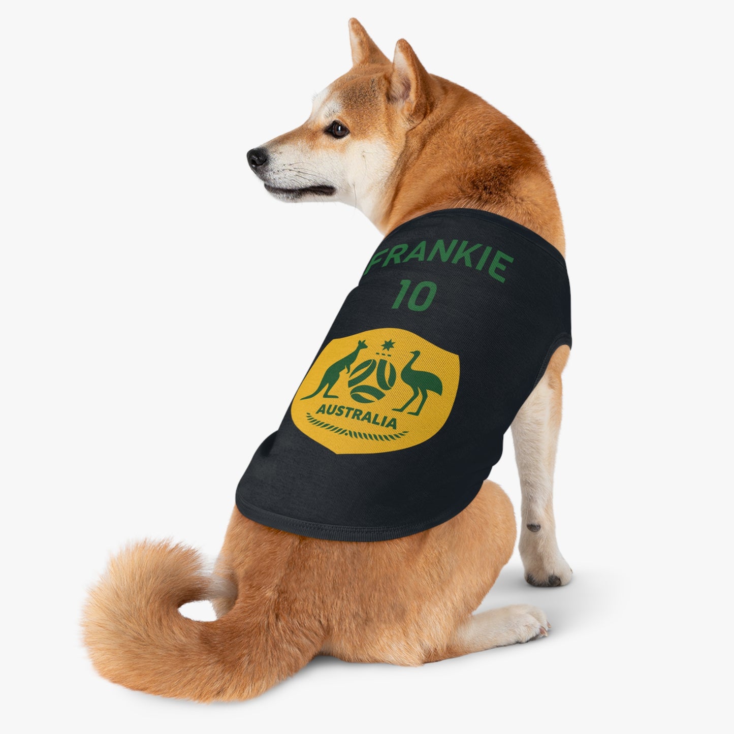 Customizable World Cup Pet Top — Team Australia