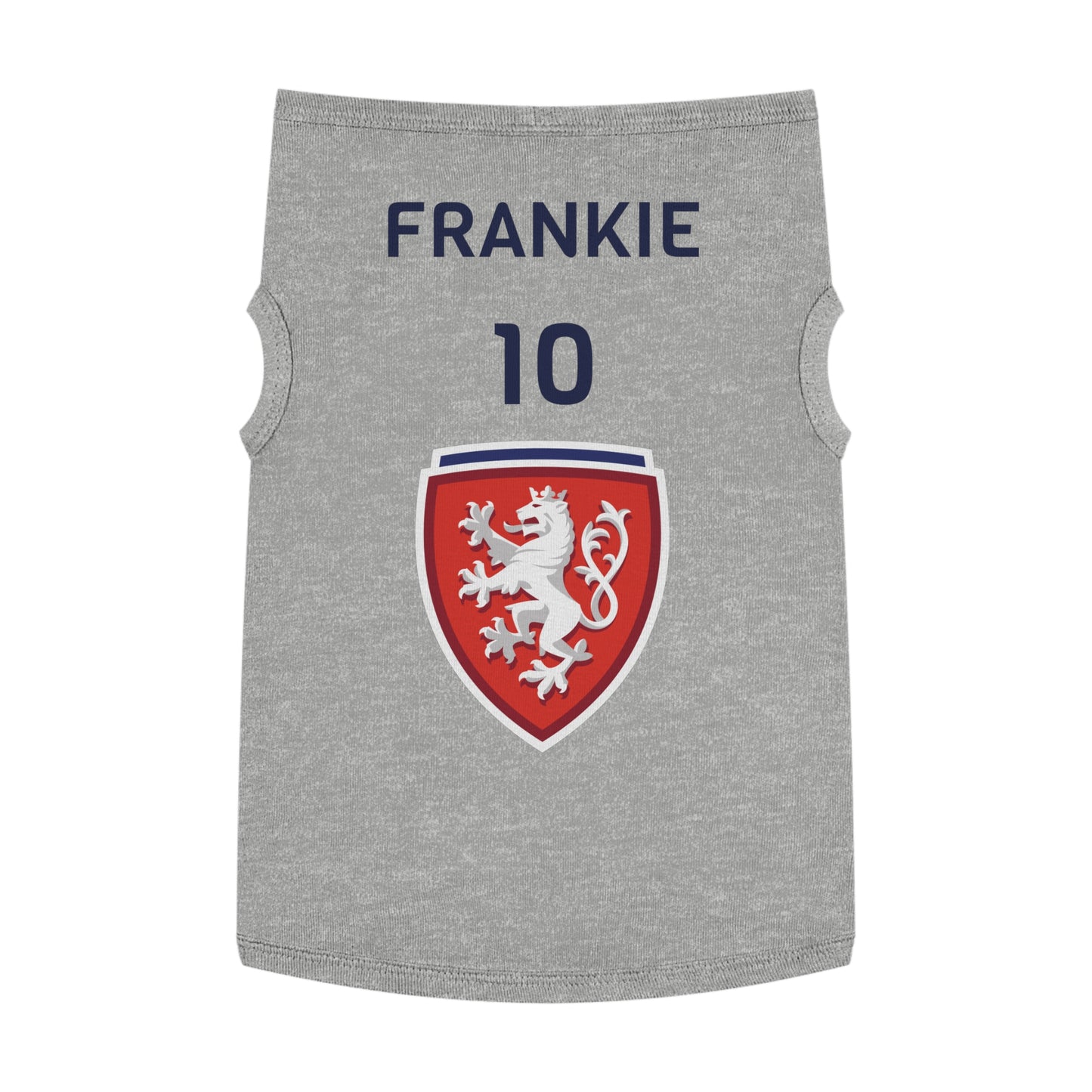 Customizable World Cup Pet Top — Team Czech