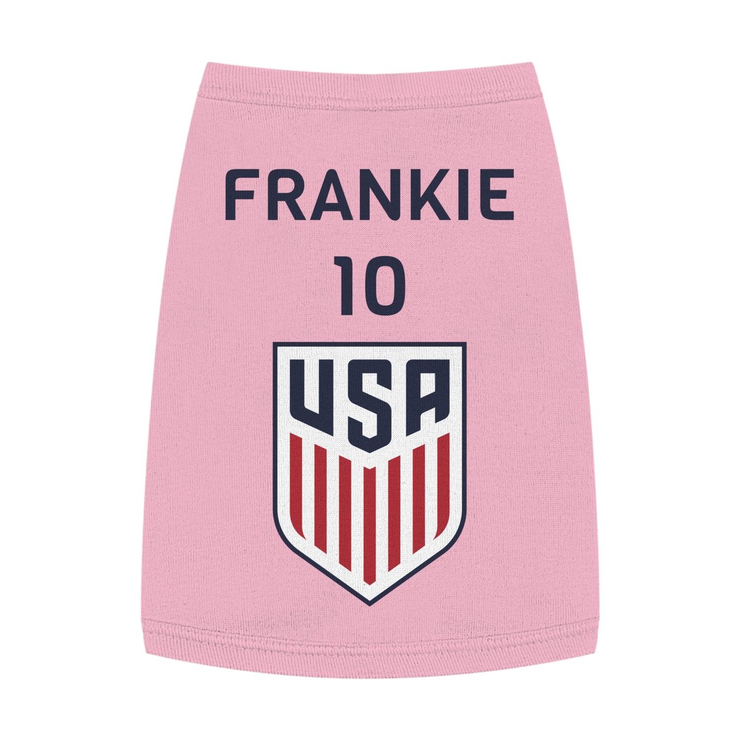 Customizable World Cup Pet Top — Team USA