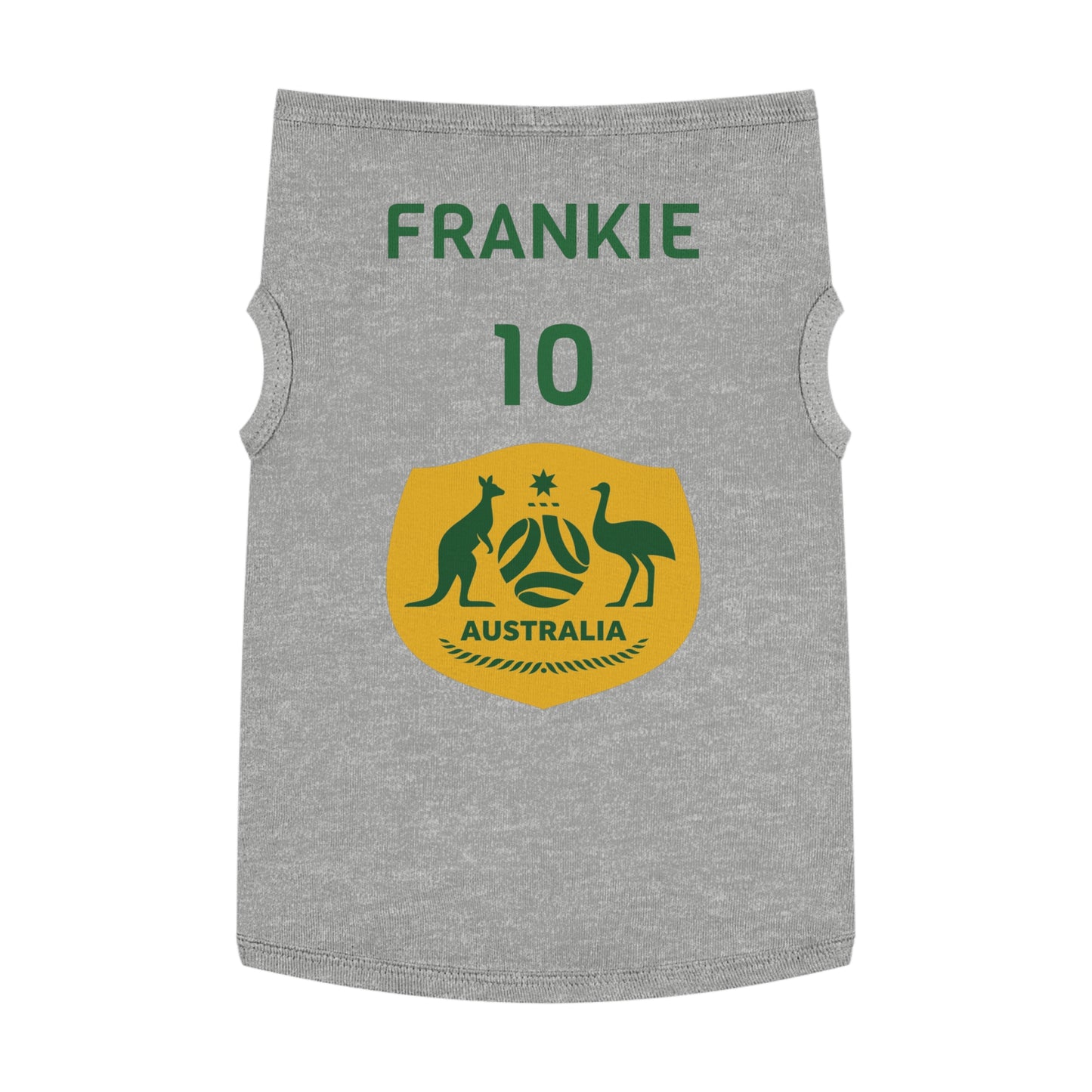 Customizable World Cup Pet Top — Team Australia