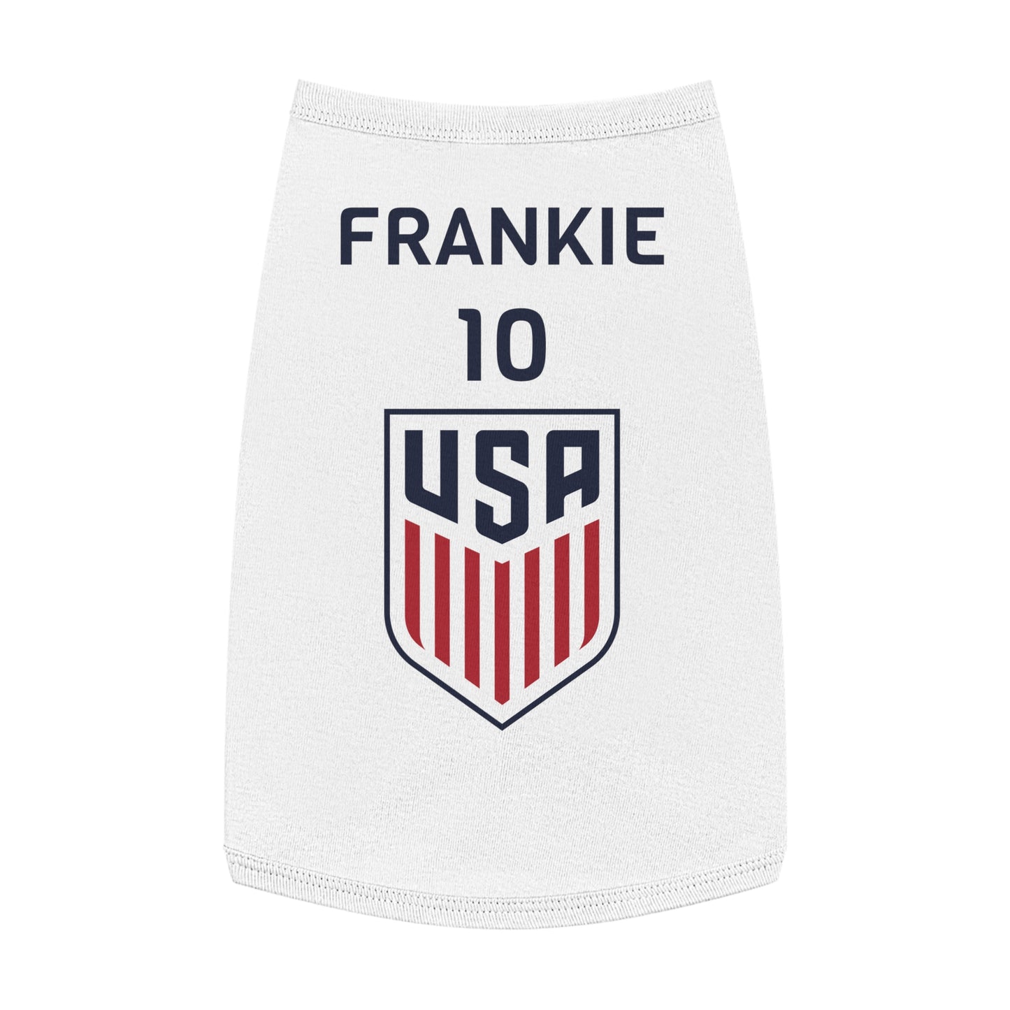 Customizable World Cup Pet Top — Team USA