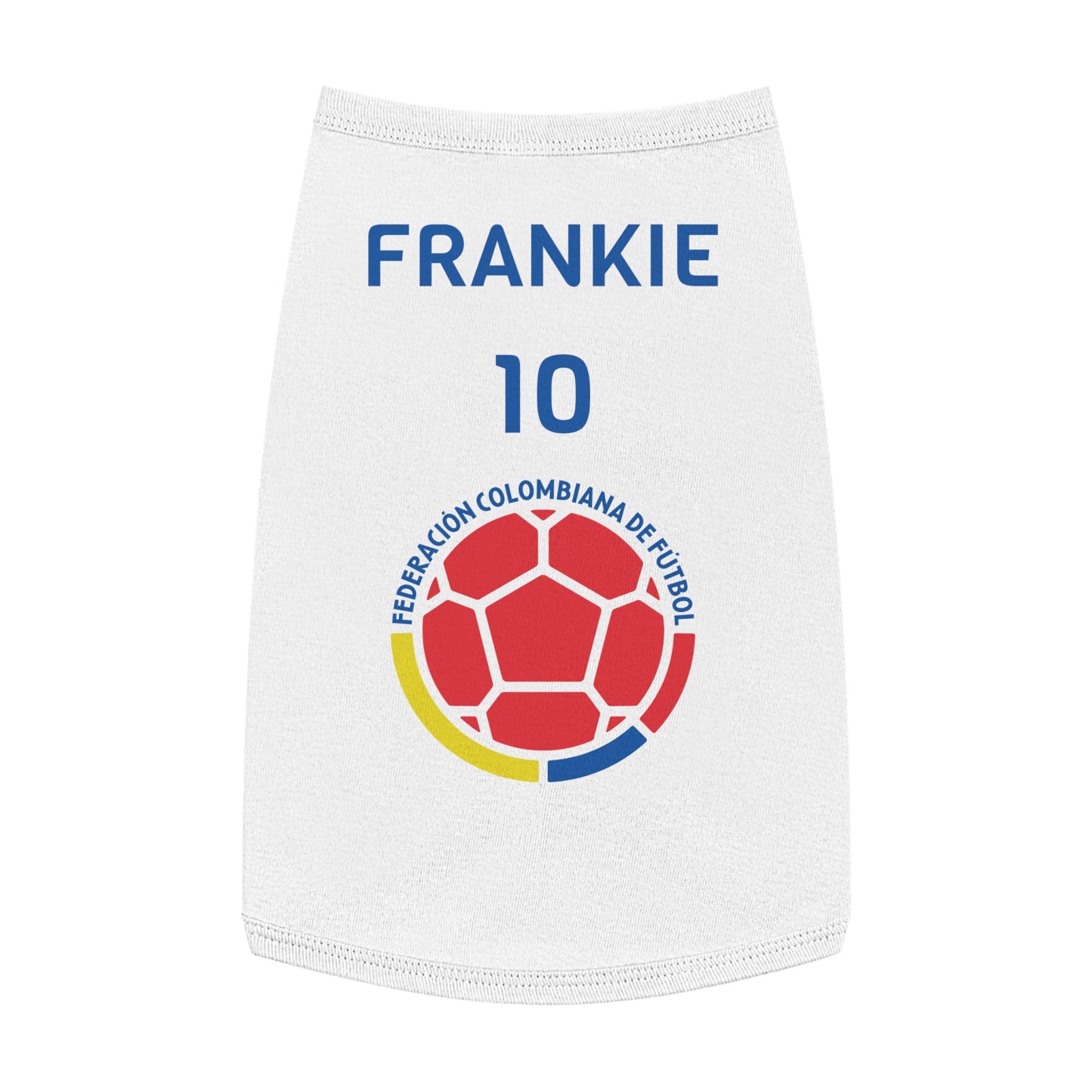 Customizable World Cup Pet Top — Team Columbia