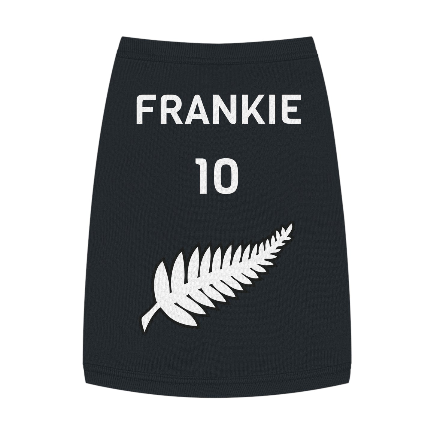 Customizable World Cup Pet Top — Team New Zealand