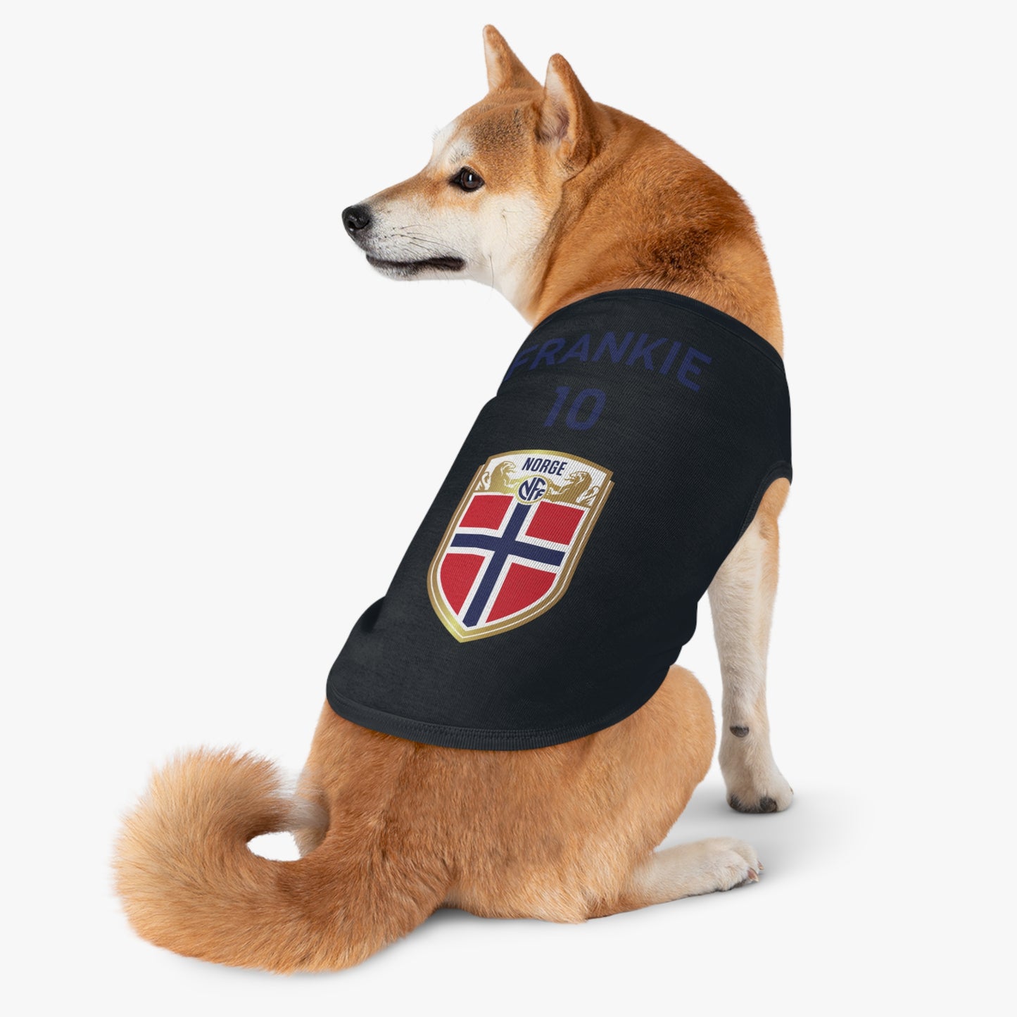 Customizable World Cup Pet Top — Team Norway