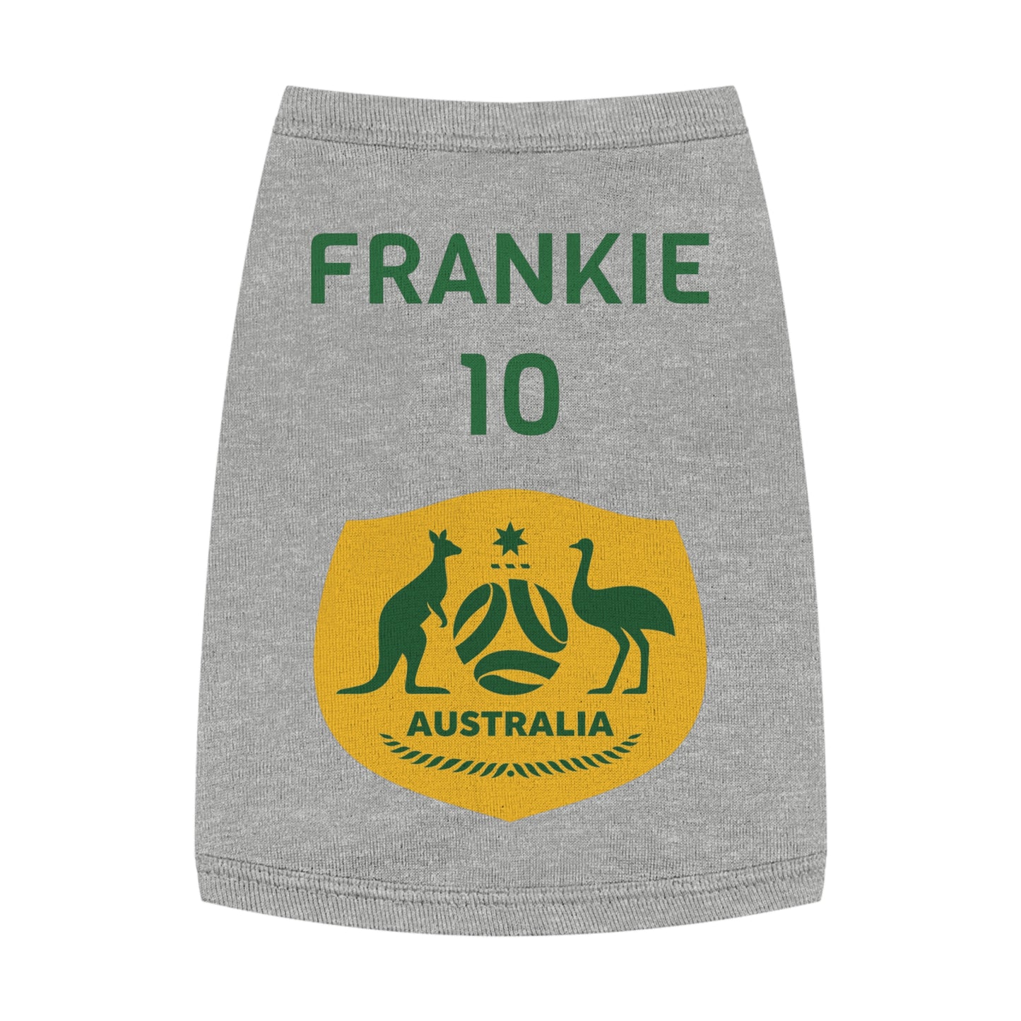 Customizable World Cup Pet Top — Team Australia