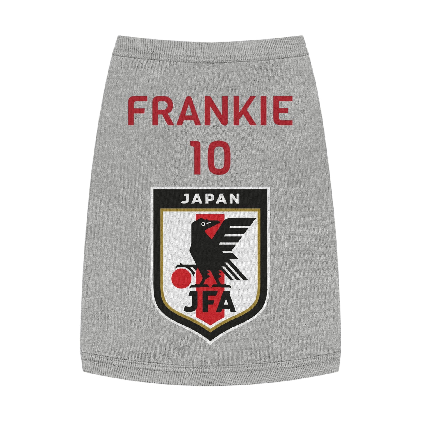 Customizable World Cup Pet Top — Team Japan