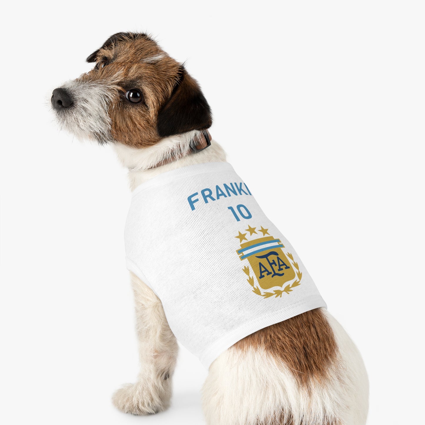 Customizable World Cup Pet Top — Team Argentina