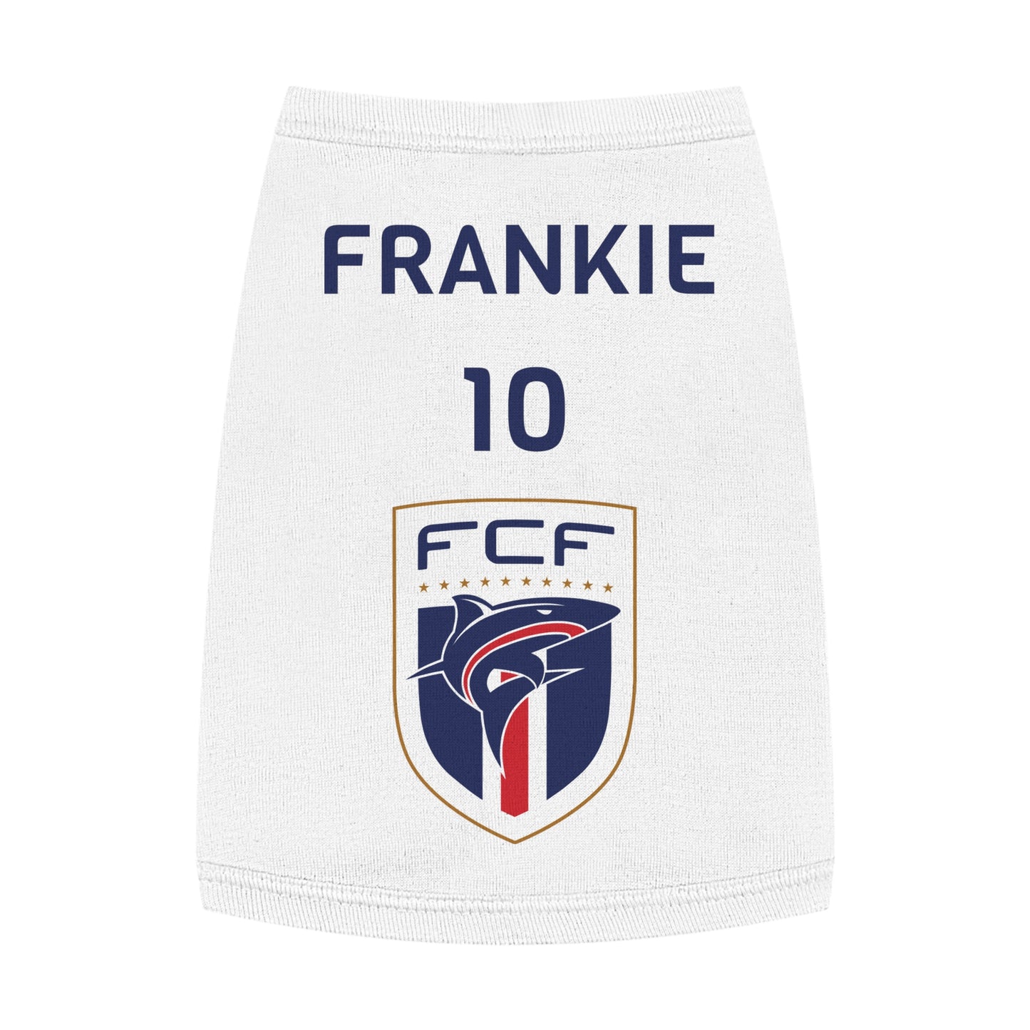 Customizable World Cup Pet Top — Team Cabo Verde