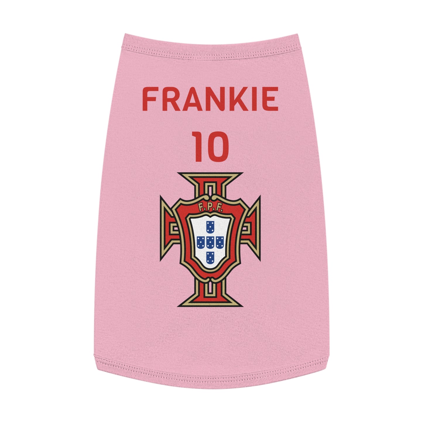 Customizable World Cup Pet Top — Team Portugal