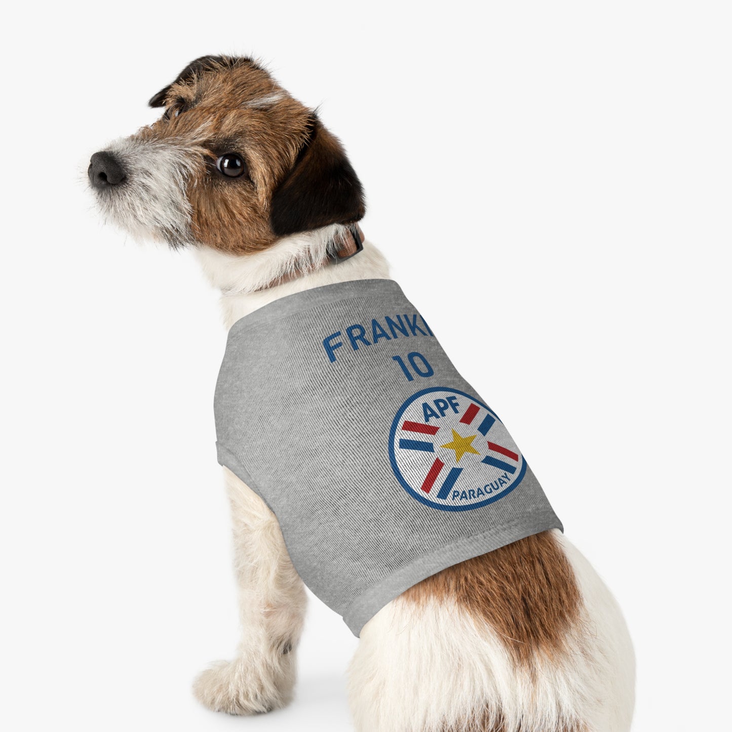 Customizable World Cup Pet Top — Team Paraguay