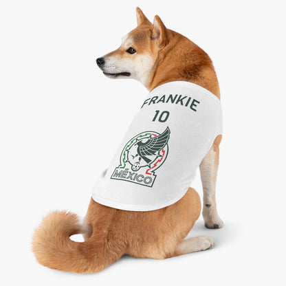 Customizable World Cup Pet Top — Team Mexico