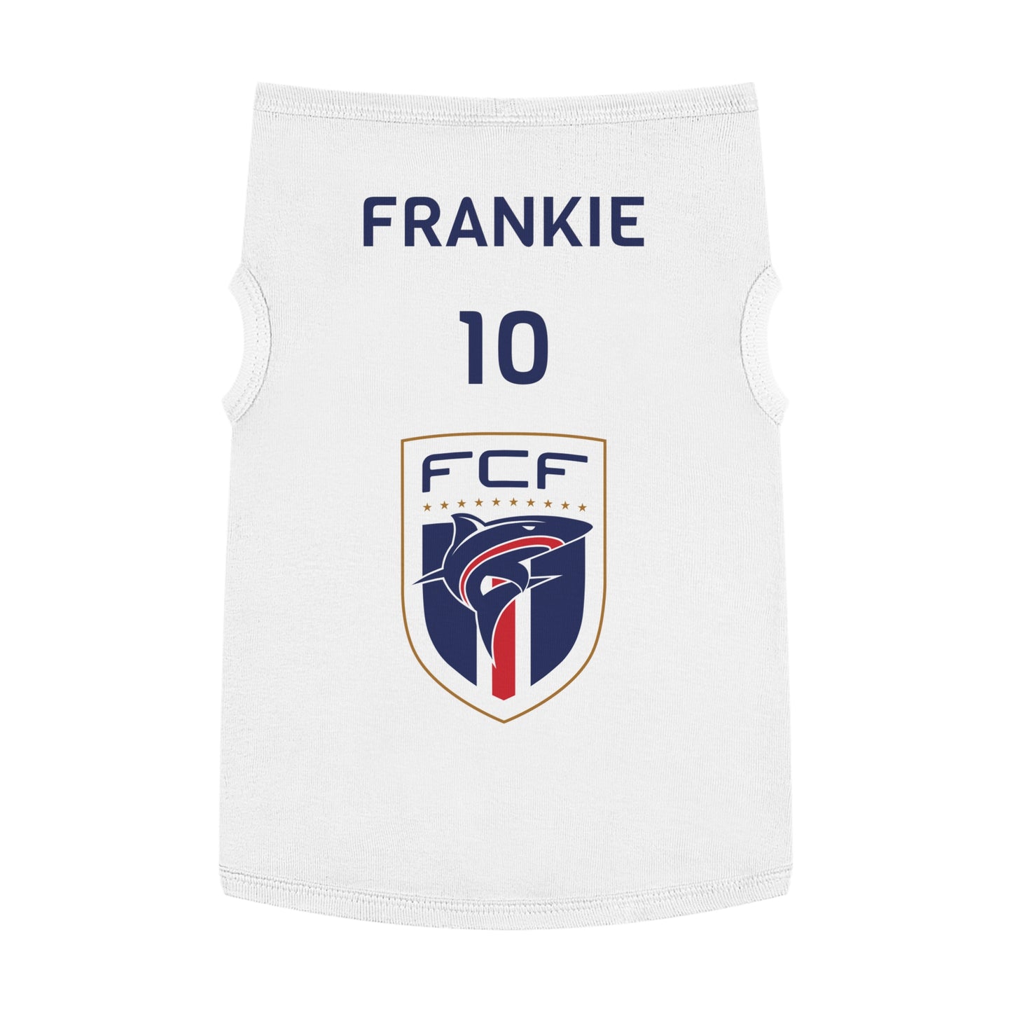 Customizable World Cup Pet Top — Team Cabo Verde