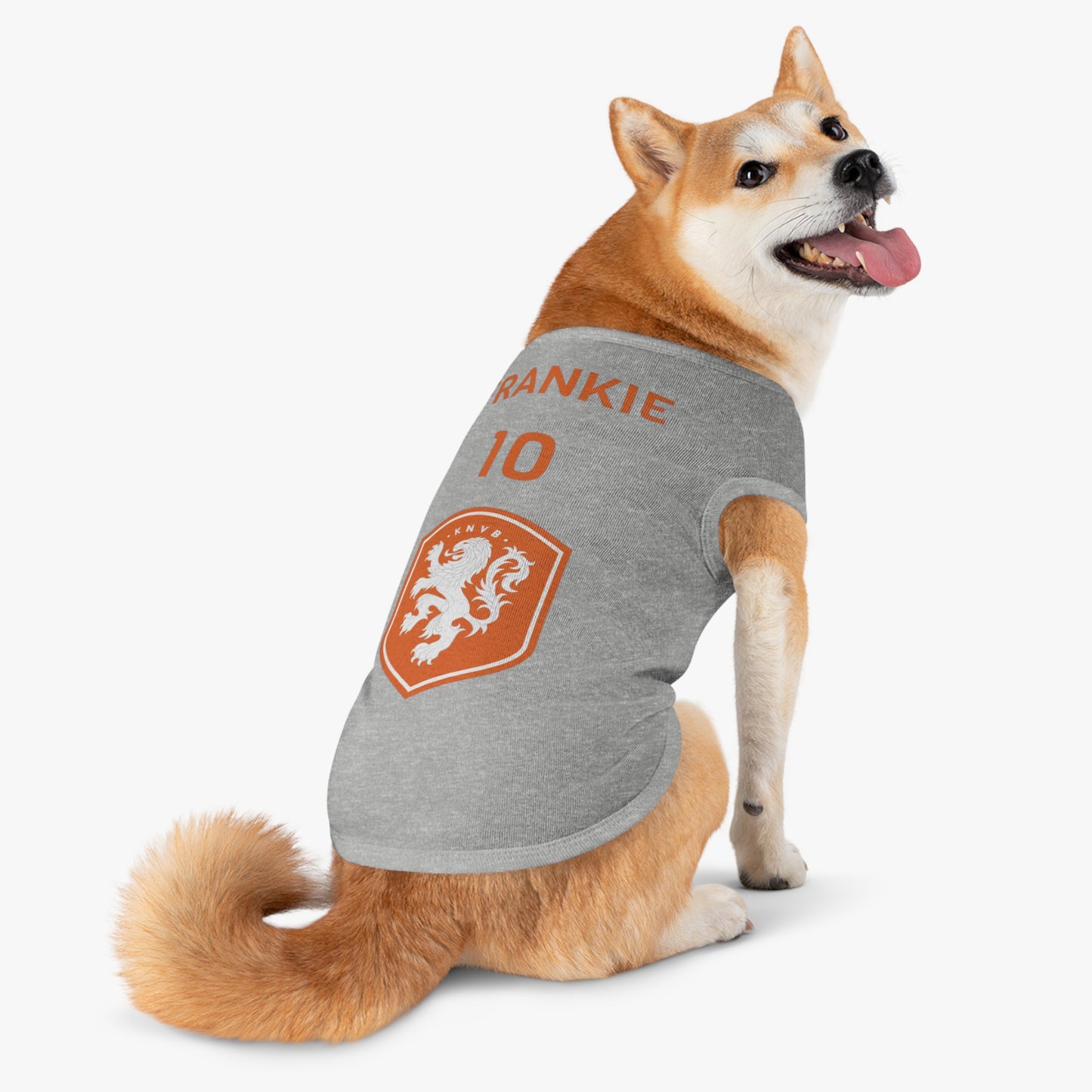 Customizable World Cup Pet Top — Team Netherlands